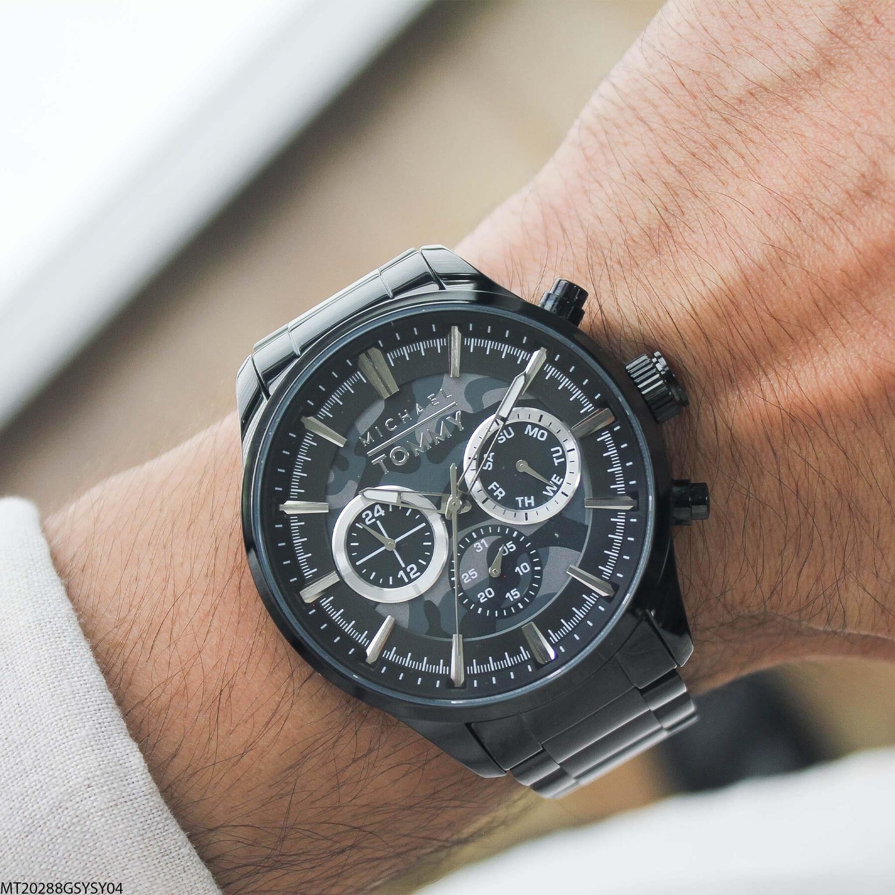 Michael Tommy MT20288GSYSY04 Steel Strap Men Watch