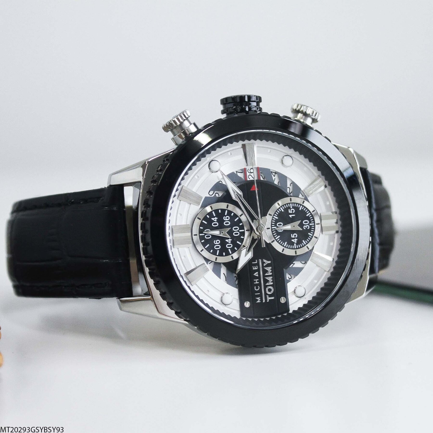 Michael Tommy MT20293GSYBSY93 Deri Kordonlu Erkek Kol Saati