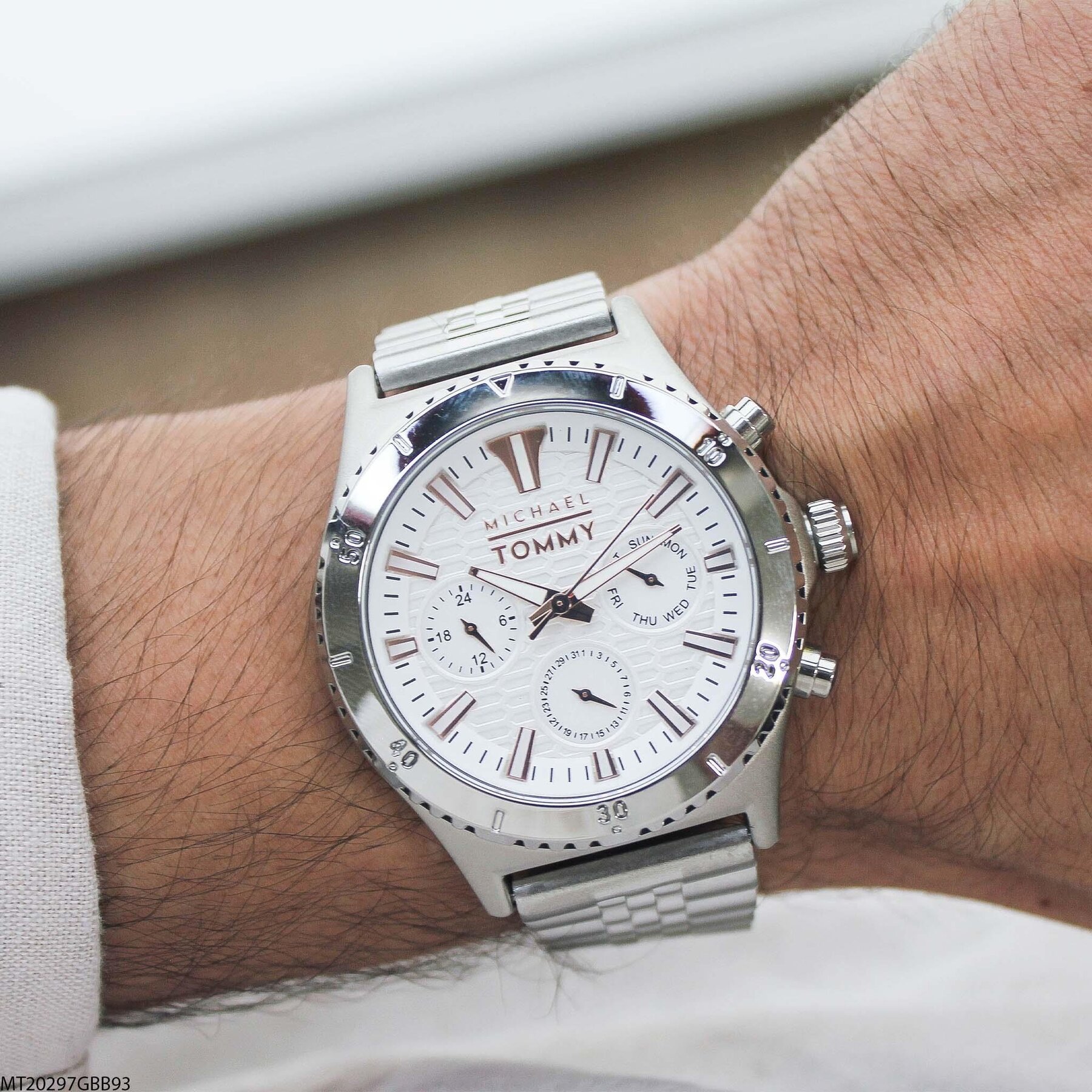 Michael Tommy MT20297GBB93 Steel Strap Men Watch