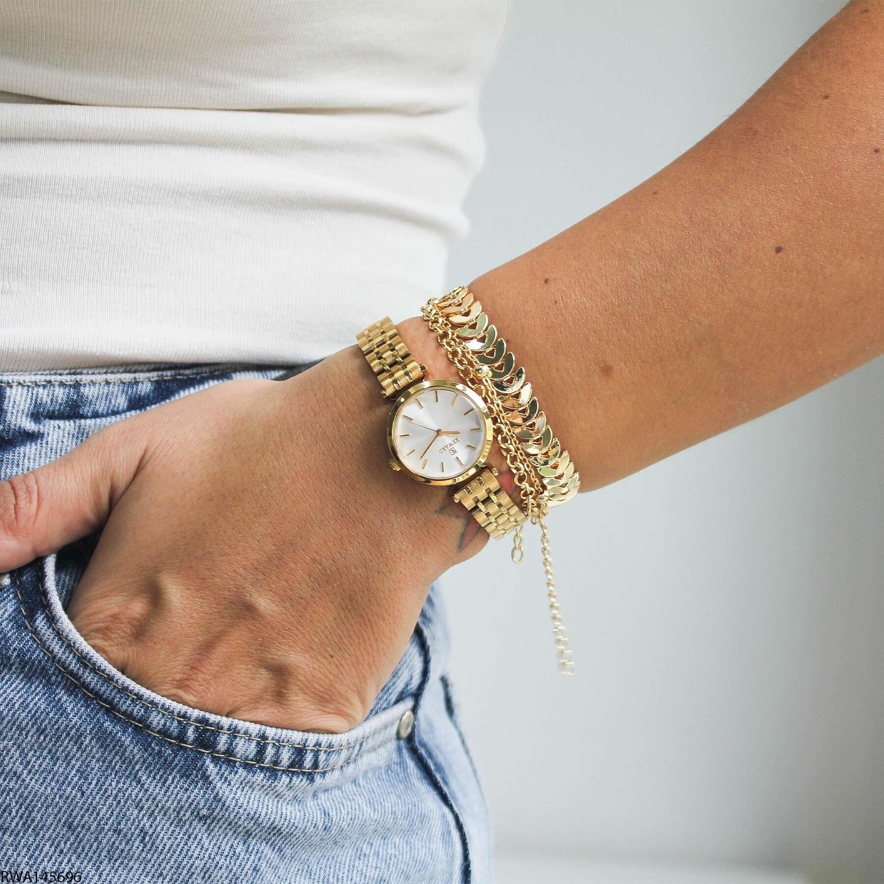 Reward RWA145696 Çelik Kordonlu Kadın Kol Saati