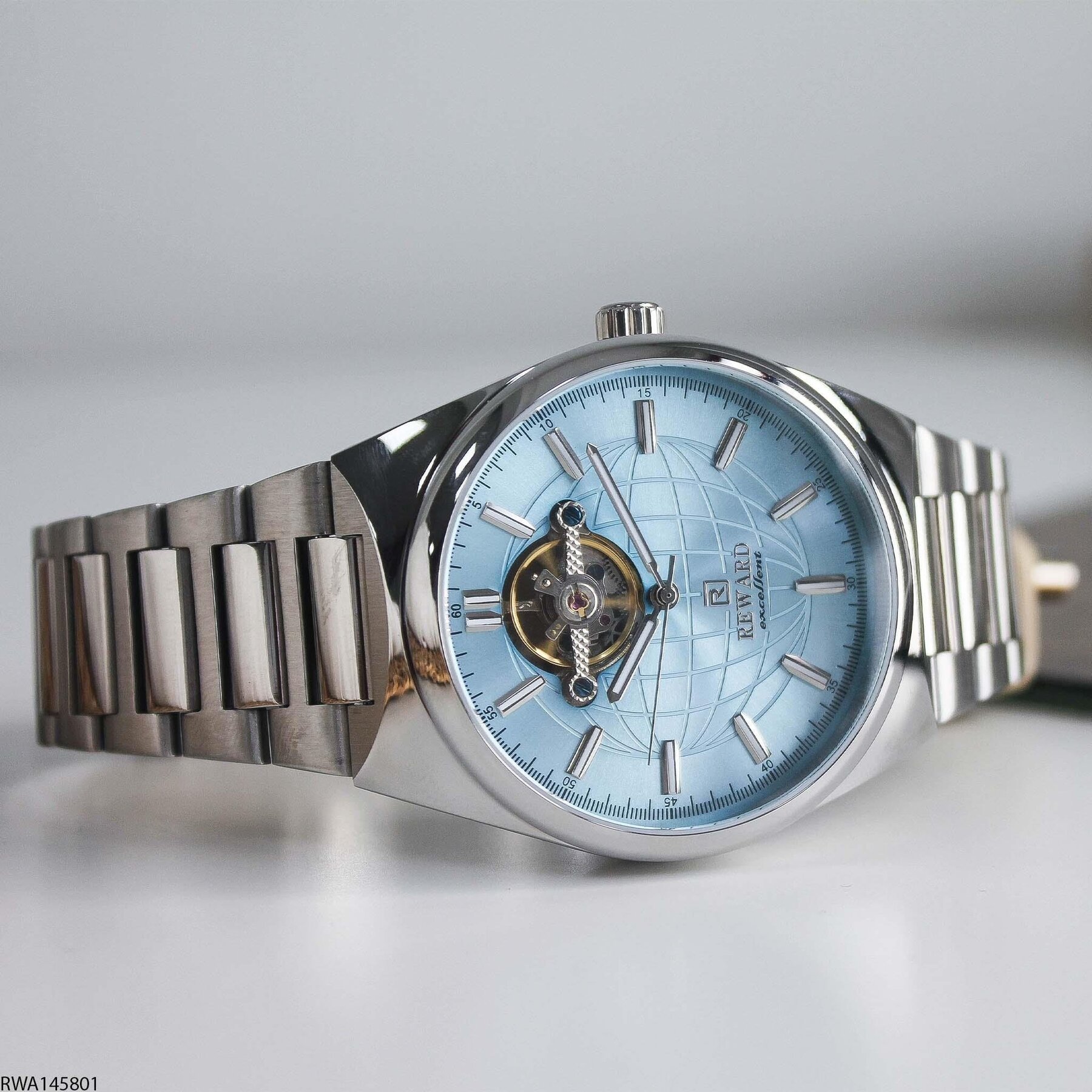 Reward RWA145801 Çelik Kordonlu Otomatik Erkek Kol Saati