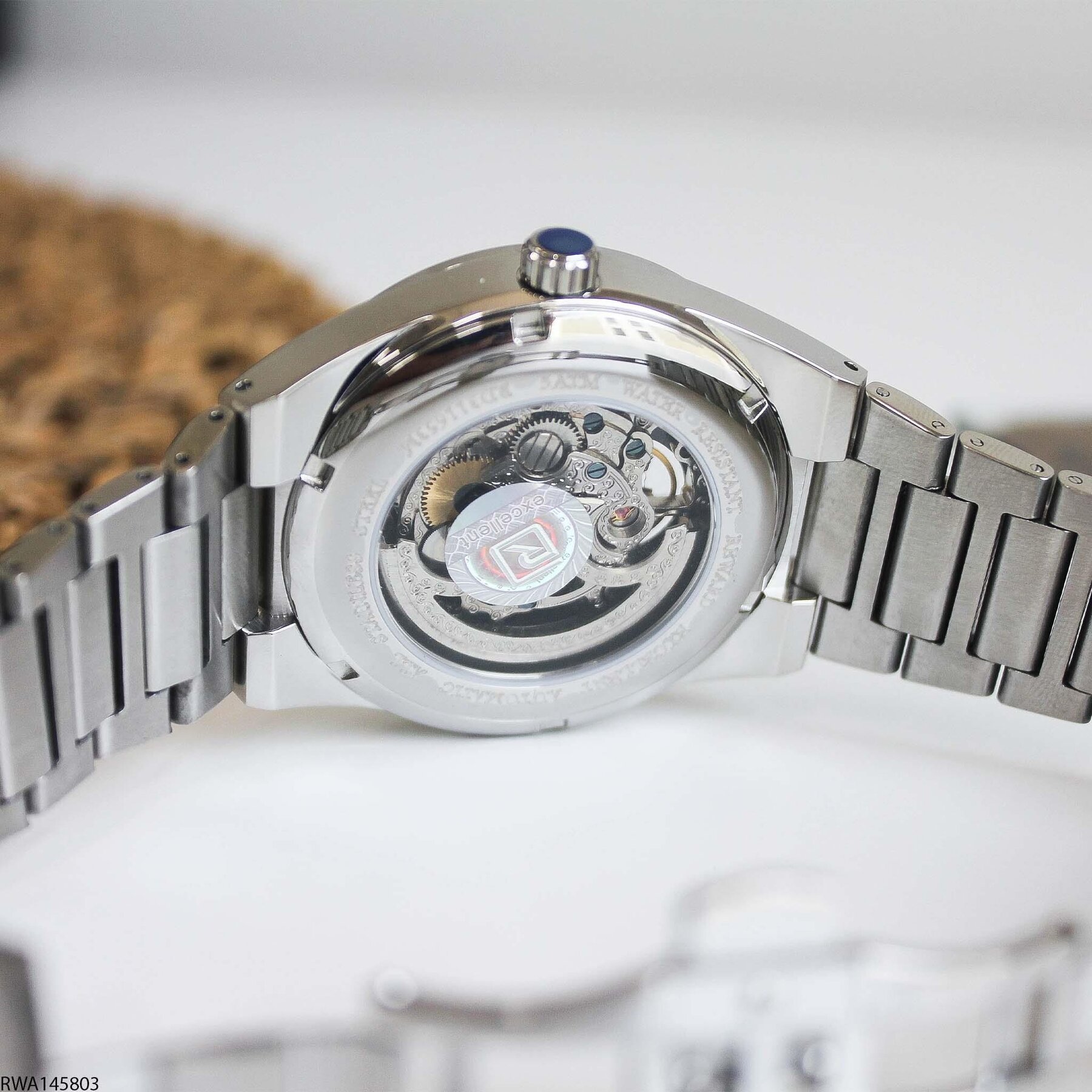 Reward RWA145803 Çelik Kordonlu Otomatik Erkek Kol Saati