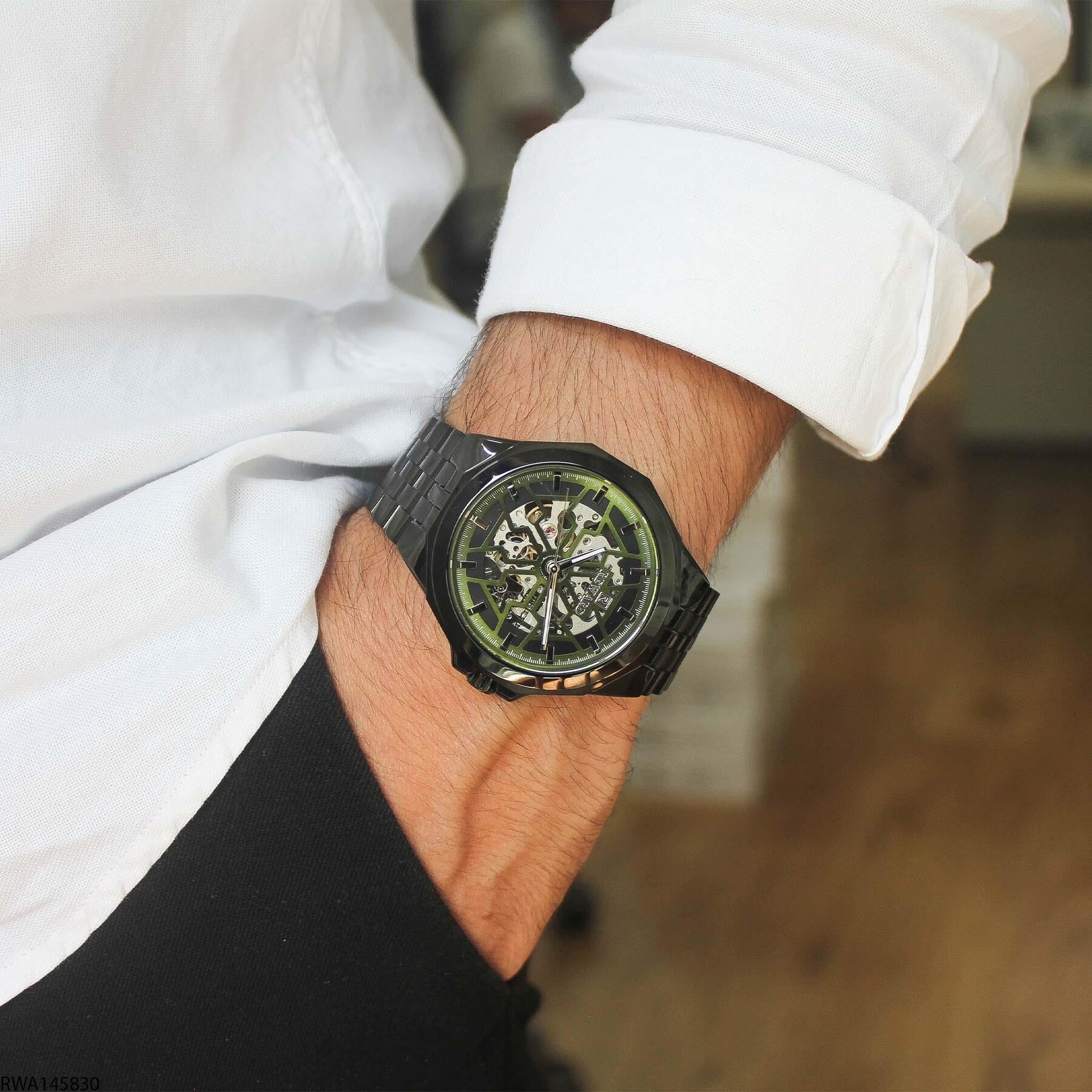 Reward RWA145830 Steel Strap Automatic Men Watch