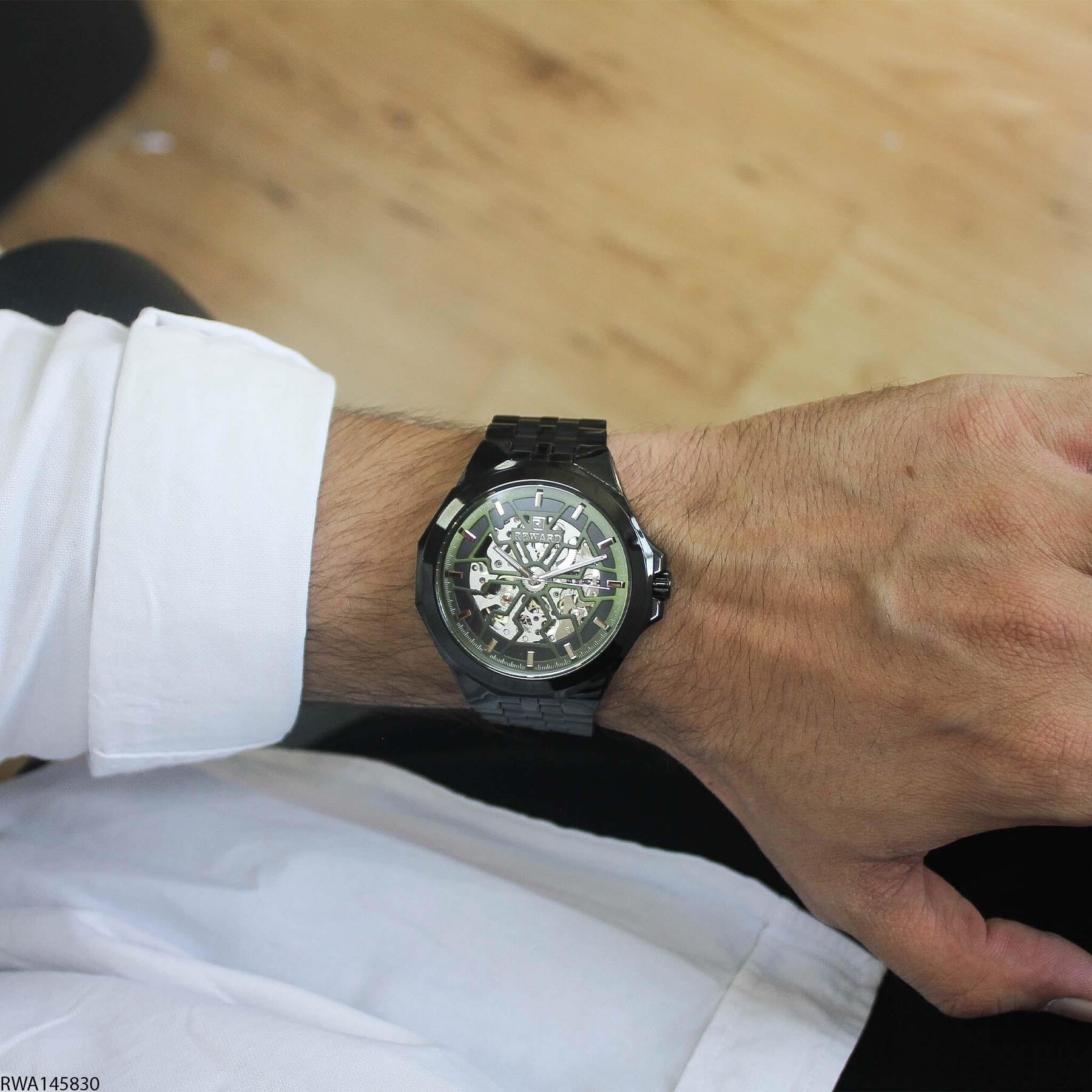 Reward RWA145830 Steel Strap Automatic Men Watch