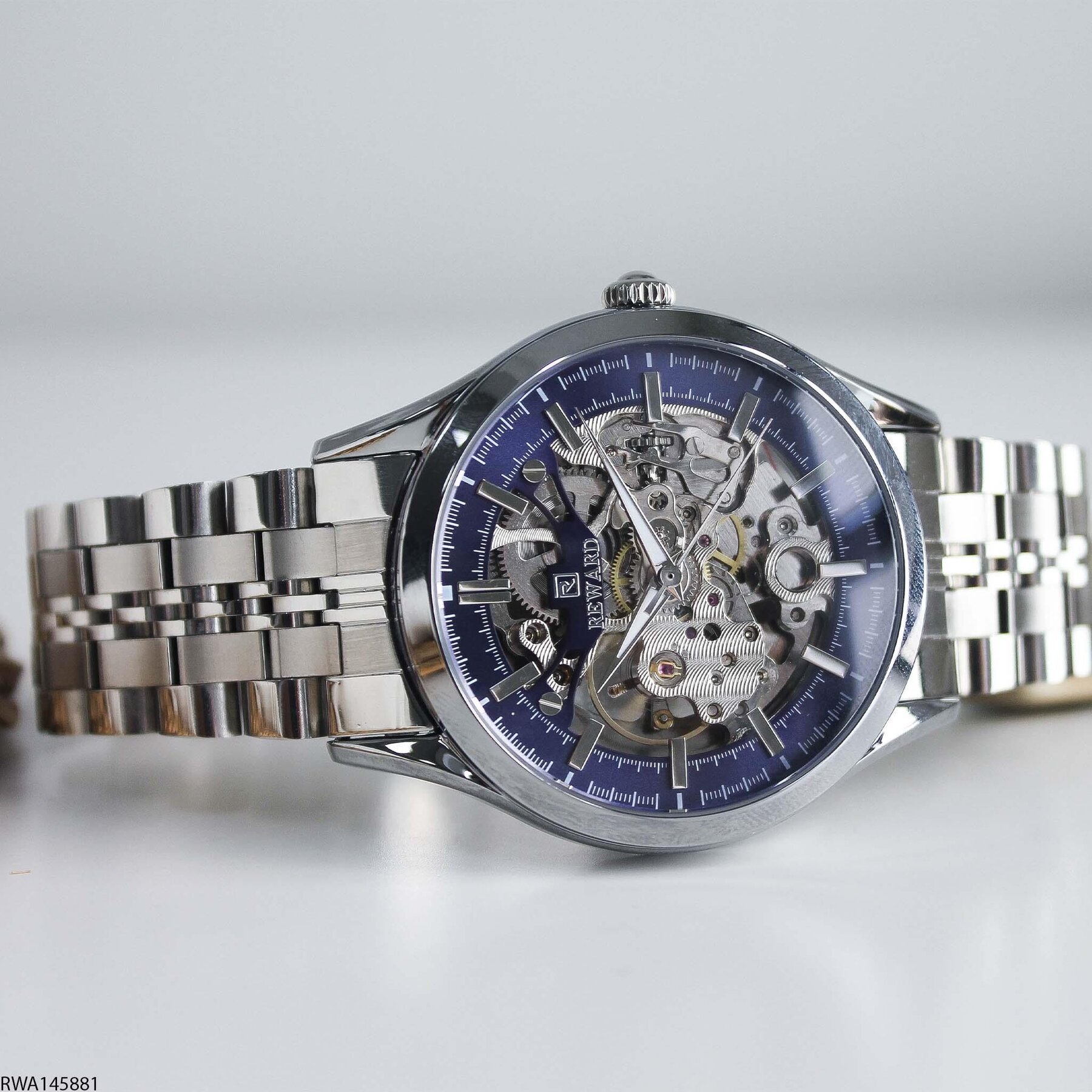 Reward RWA145881 Çelik Kordonlu Otomatik Erkek Kol Saati