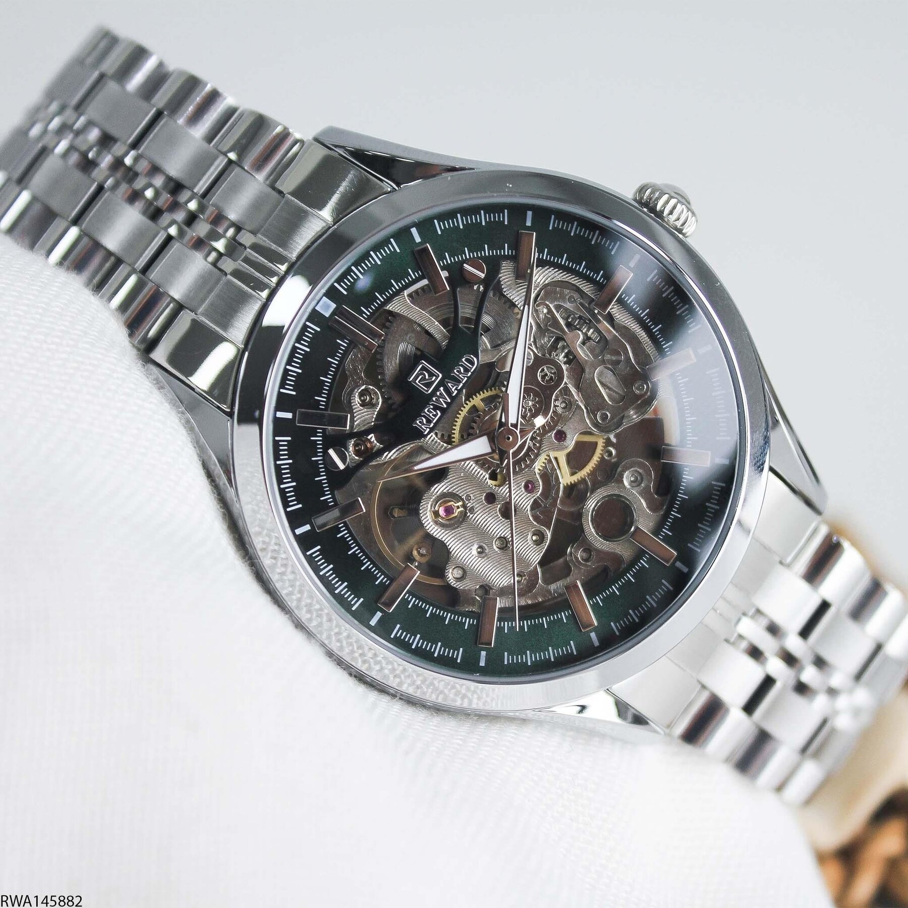 Reward RWA145882 Çelik Kordonlu Otomatik Erkek Kol Saati