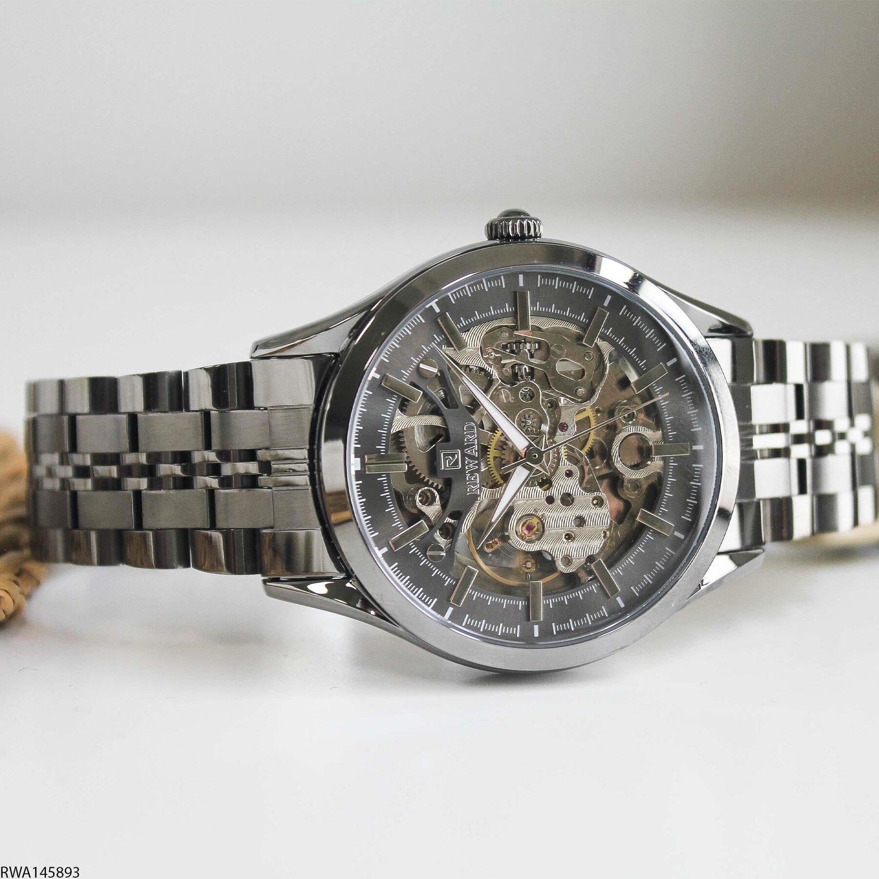 Reward RWA145893 Çelik Kordonlu Otomatik Erkek Kol Saati