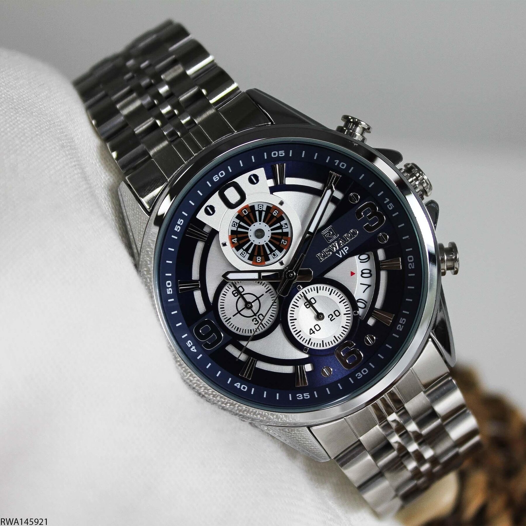 Reward RWA145921 Çelik Kordonlu Erkek Kol Saati