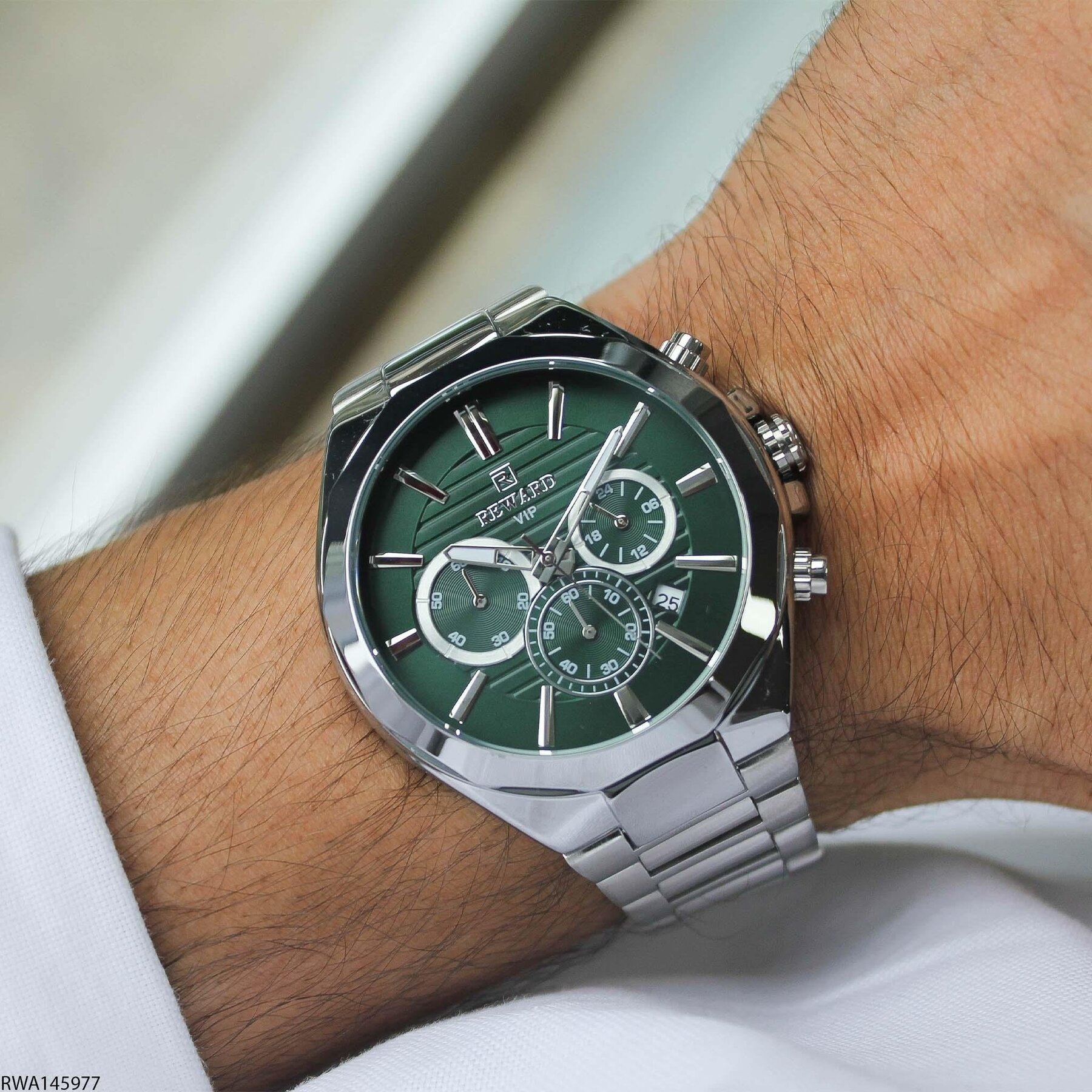 Reward RWA145977 Çelik Kordonlu Erkek Kol Saati