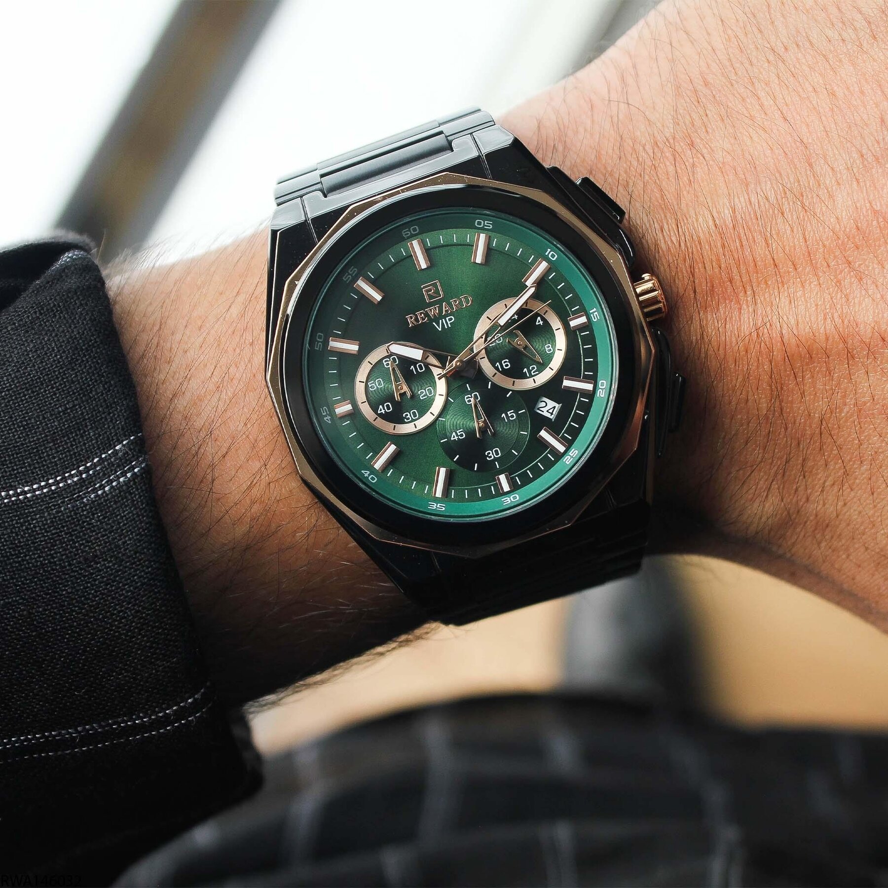 Reward RWA146032 Çelik Kordonlu Erkek Kol Saati