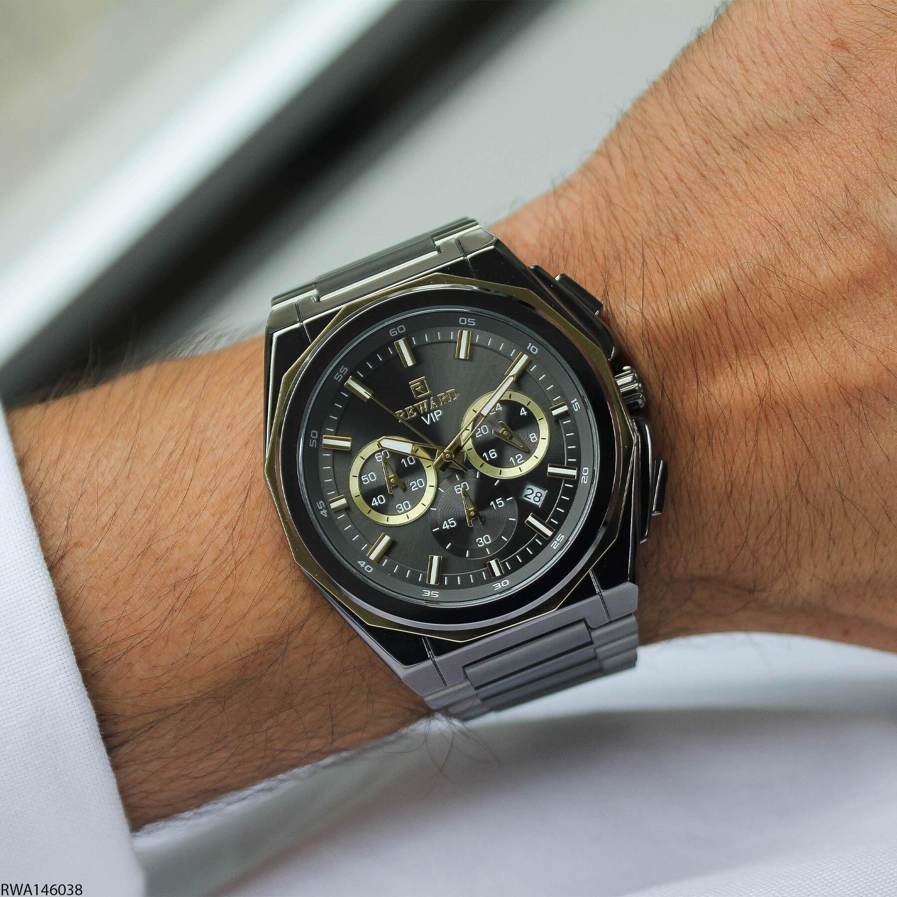 Reward RWA146038 Çelik Kordonlu Erkek Kol Saati