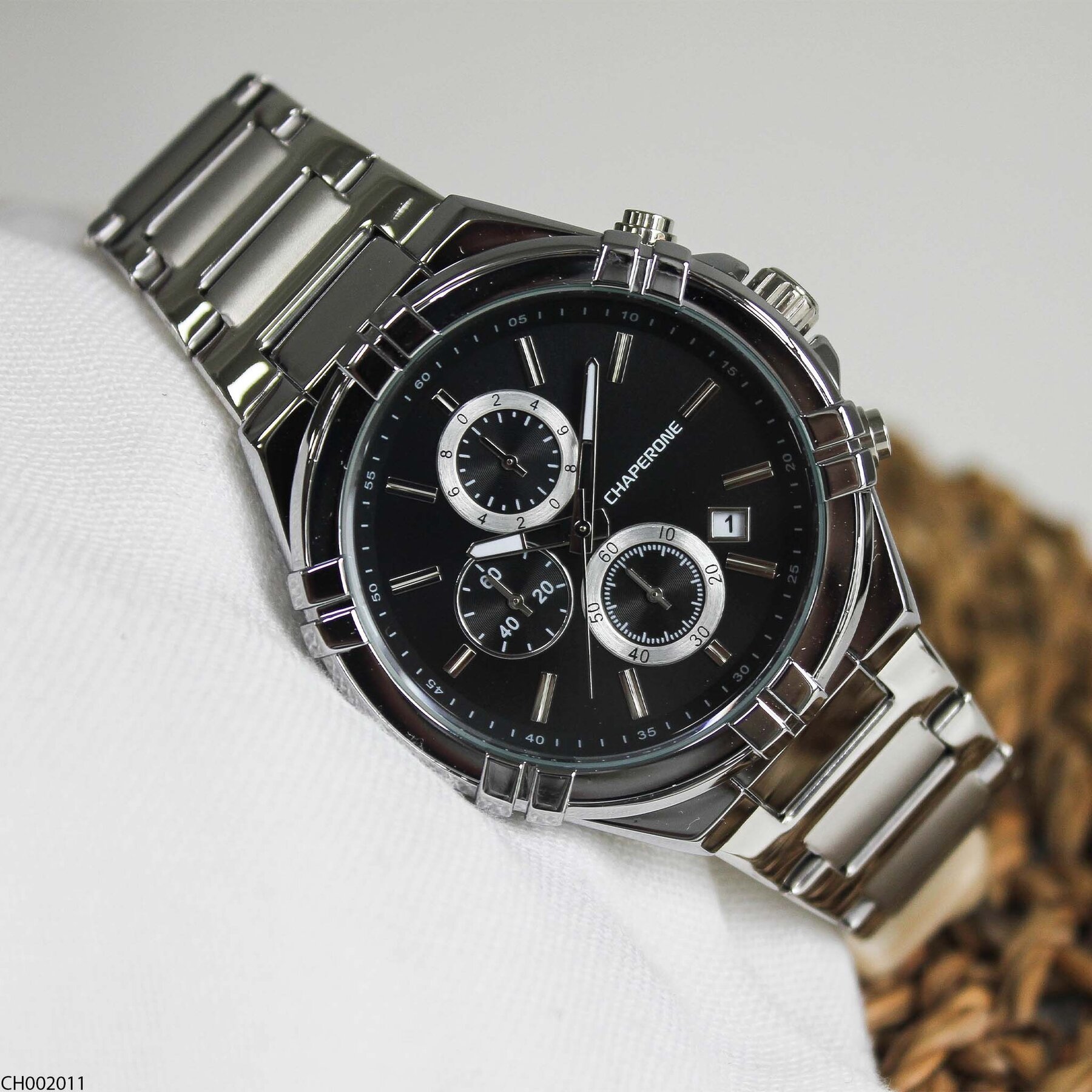 Chaperone CH002011 Steel Strap Men Watch