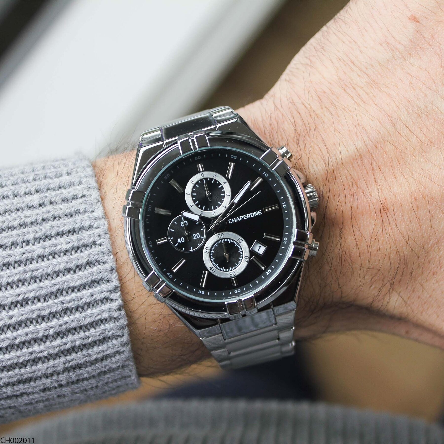 Chaperone CH002011 Steel Strap Men Watch