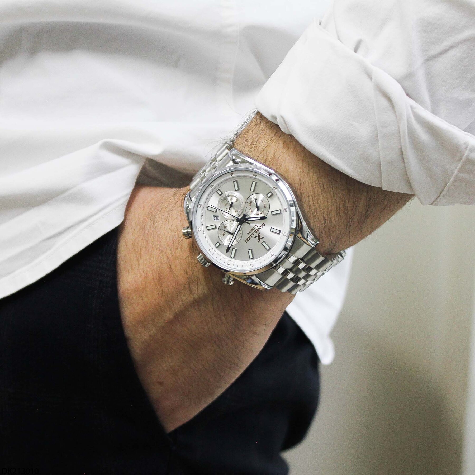 Daniel Klein DK213010 Steel Strap Men Watch