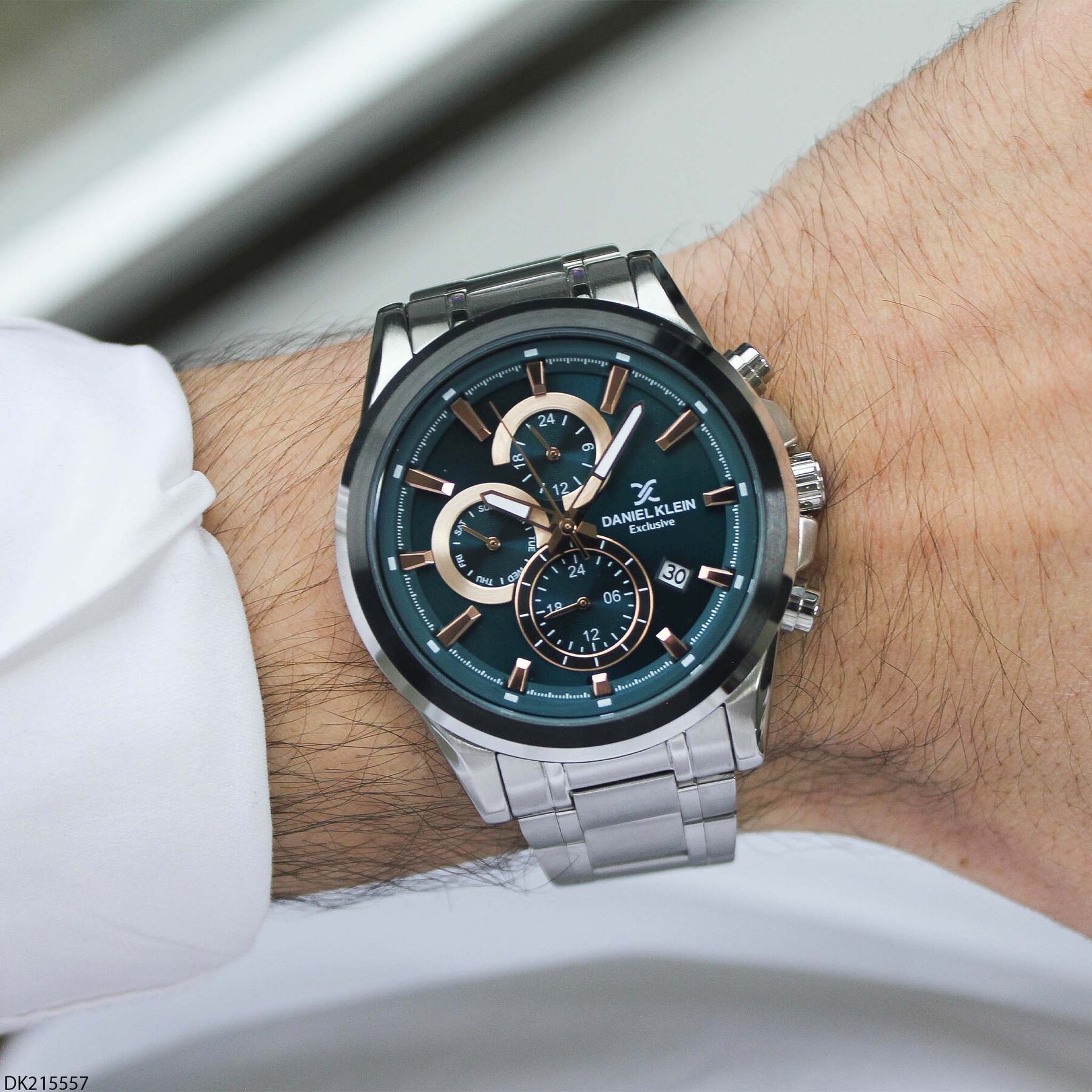 Daniel Klein DK215557 Çelik Kordonlu Erkek Kol Saati