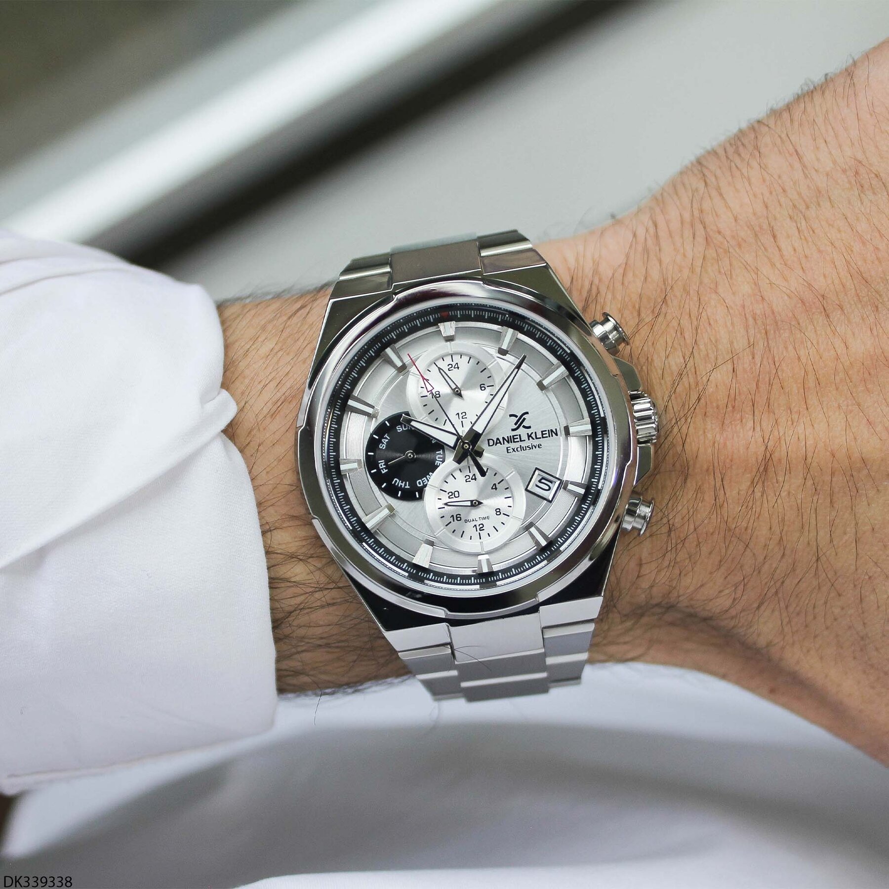 Daniel Klein DK339338 Çelik Kordonlu Erkek Kol Saati