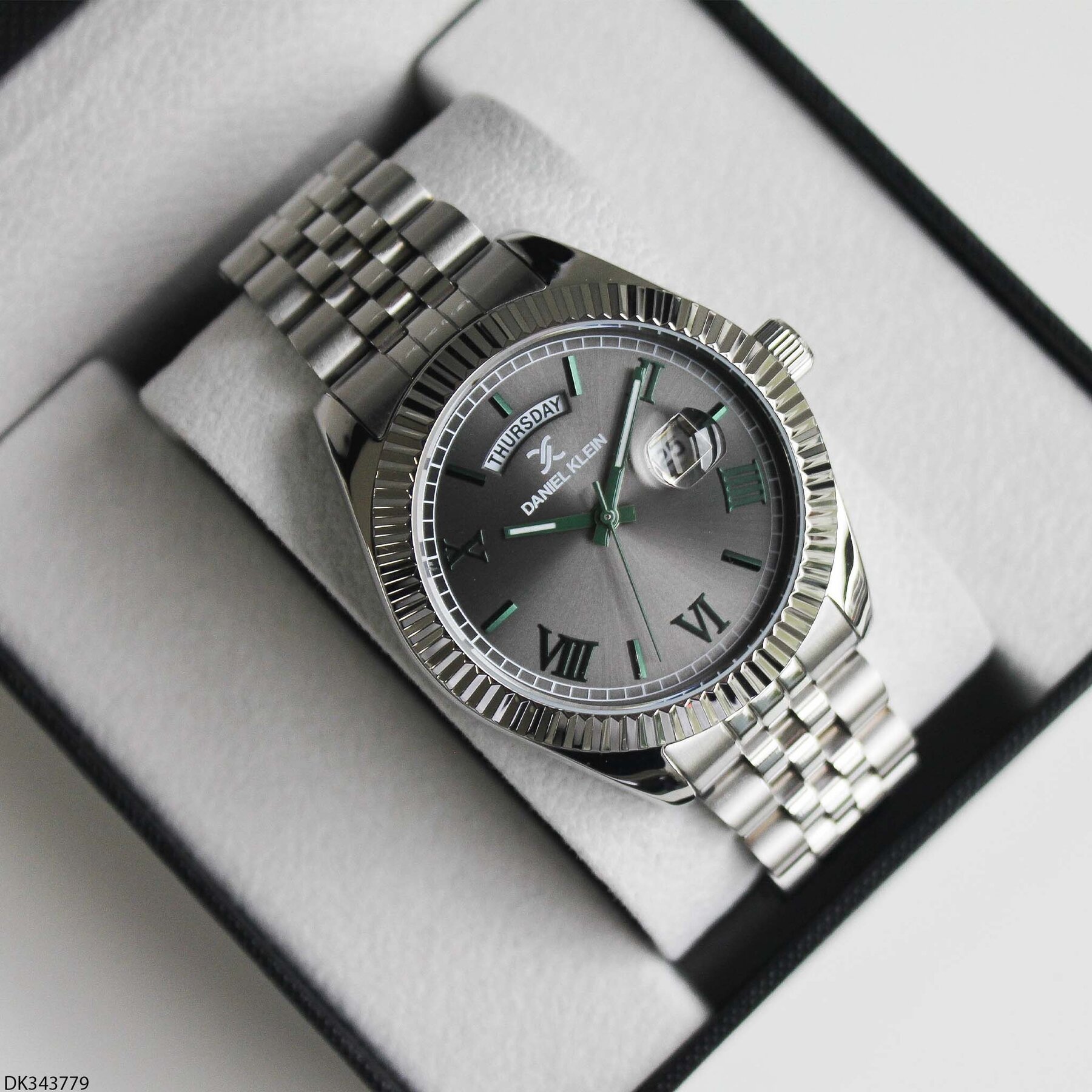 Daniel Klein DK343779 Çelik Kordonlu Erkek Kol Saati