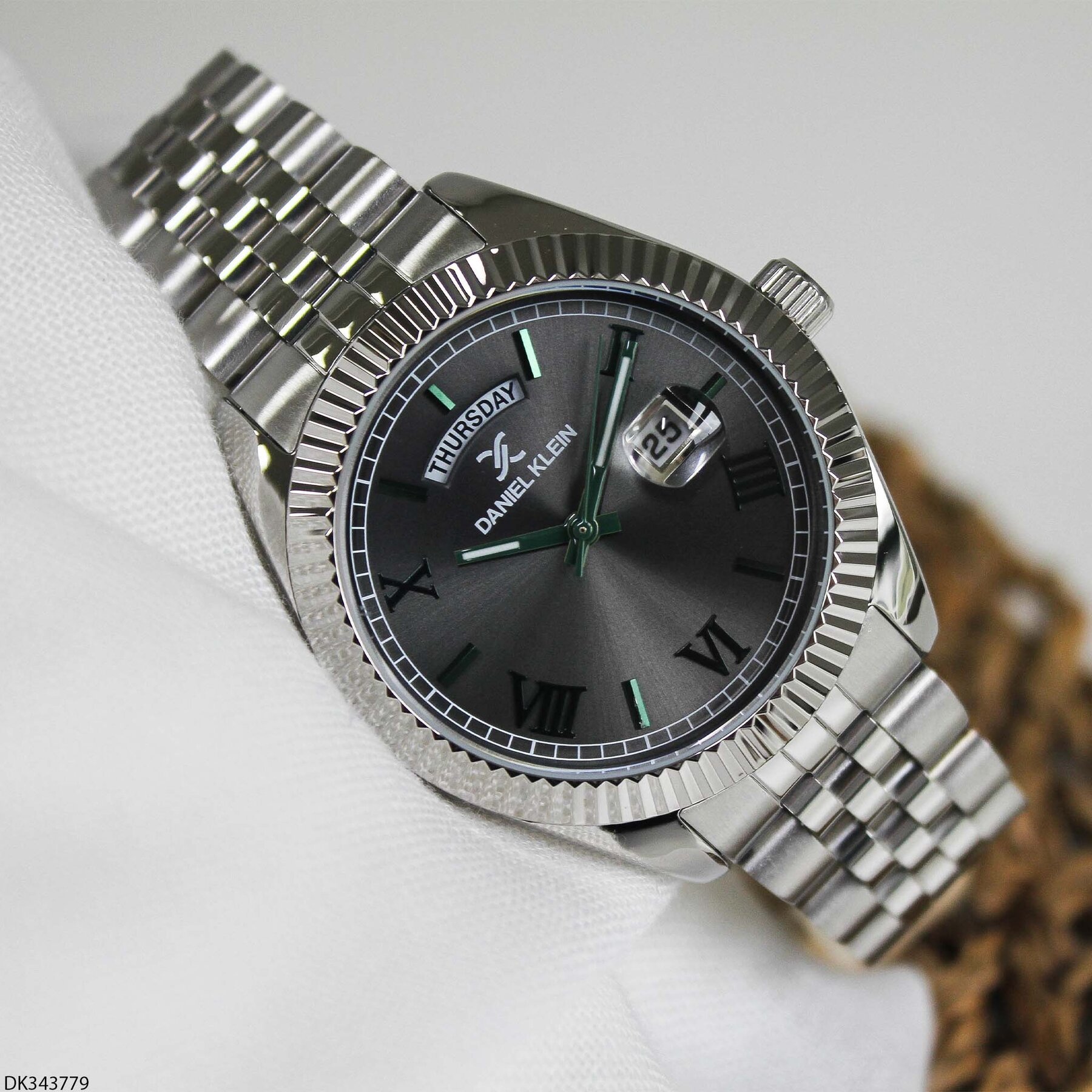 Daniel Klein DK343779 Çelik Kordonlu Erkek Kol Saati