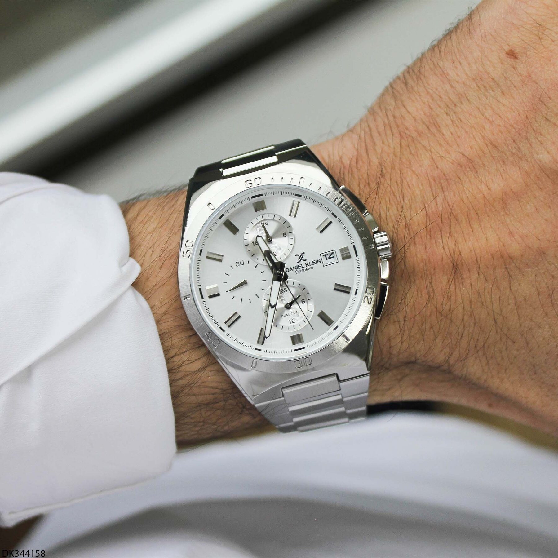 Daniel Klein DK344158 Çelik Kordonlu Erkek Kol Saati