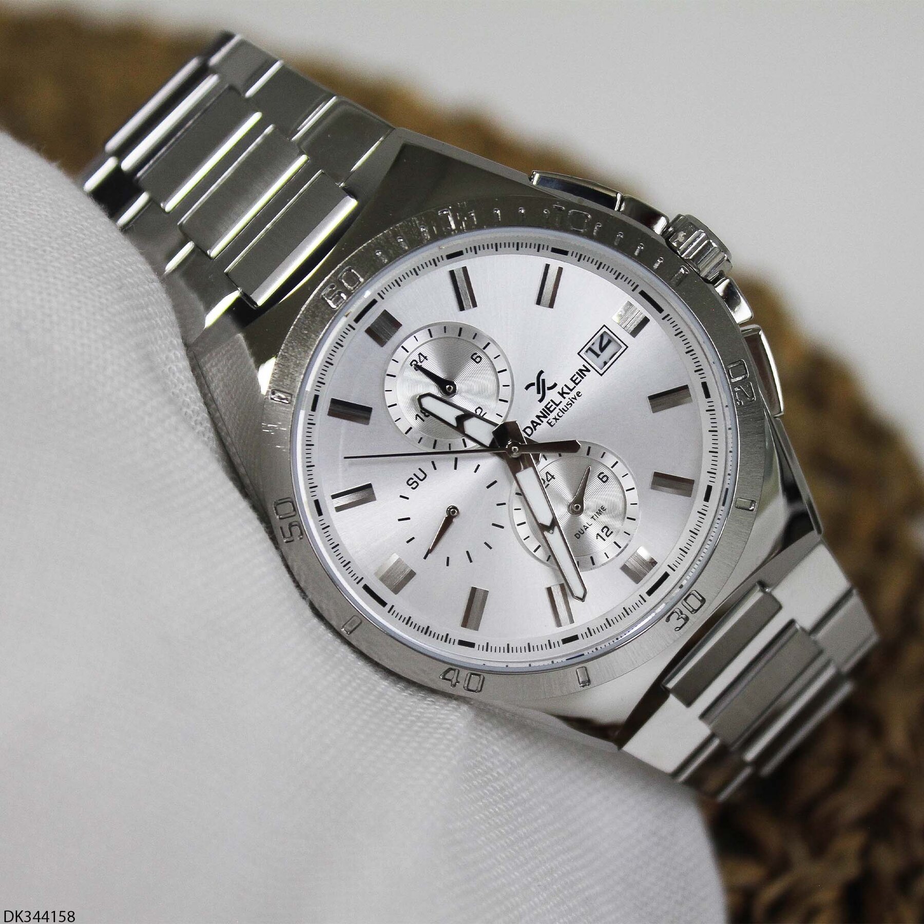 Daniel Klein DK344158 Çelik Kordonlu Erkek Kol Saati