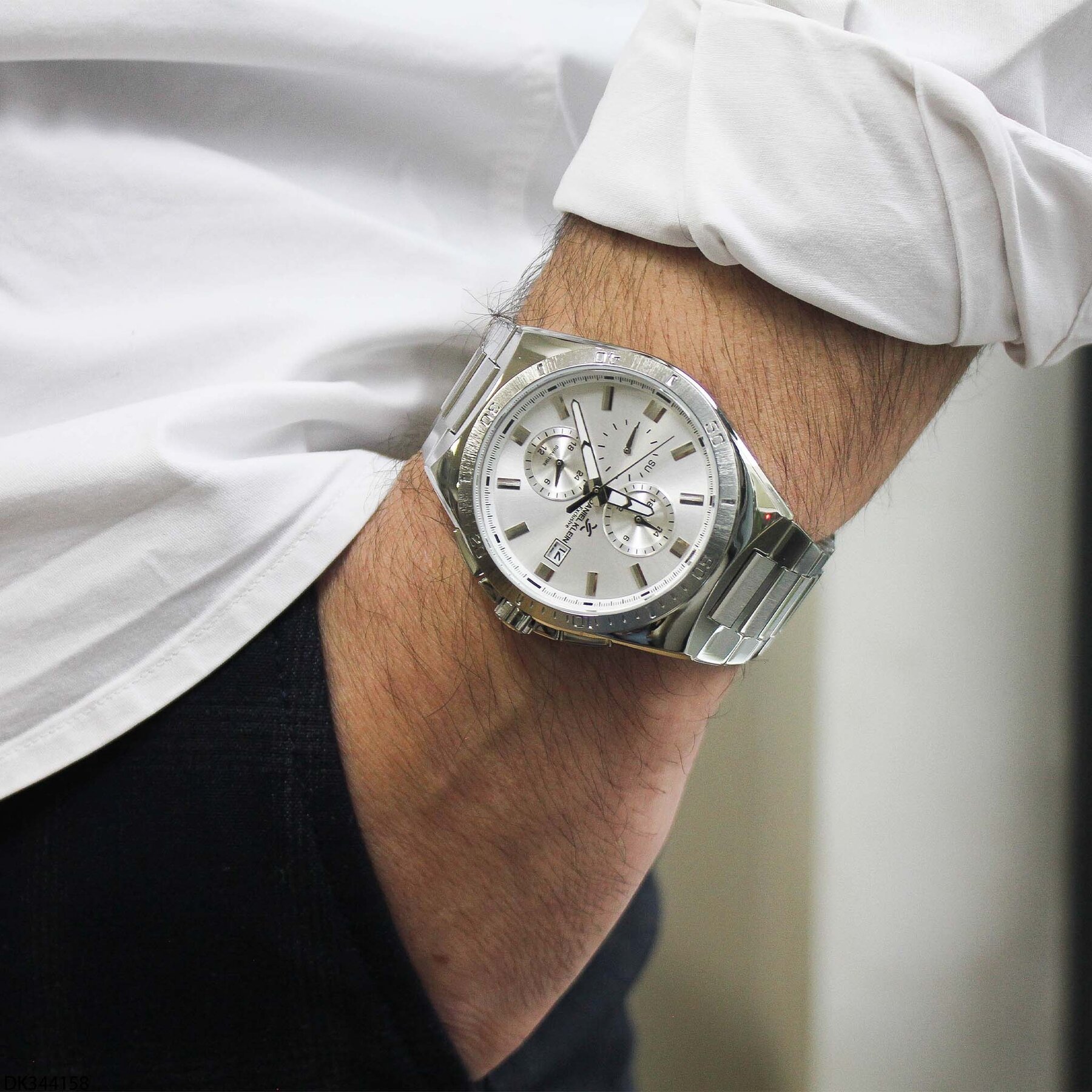 Daniel Klein DK344158 Çelik Kordonlu Erkek Kol Saati