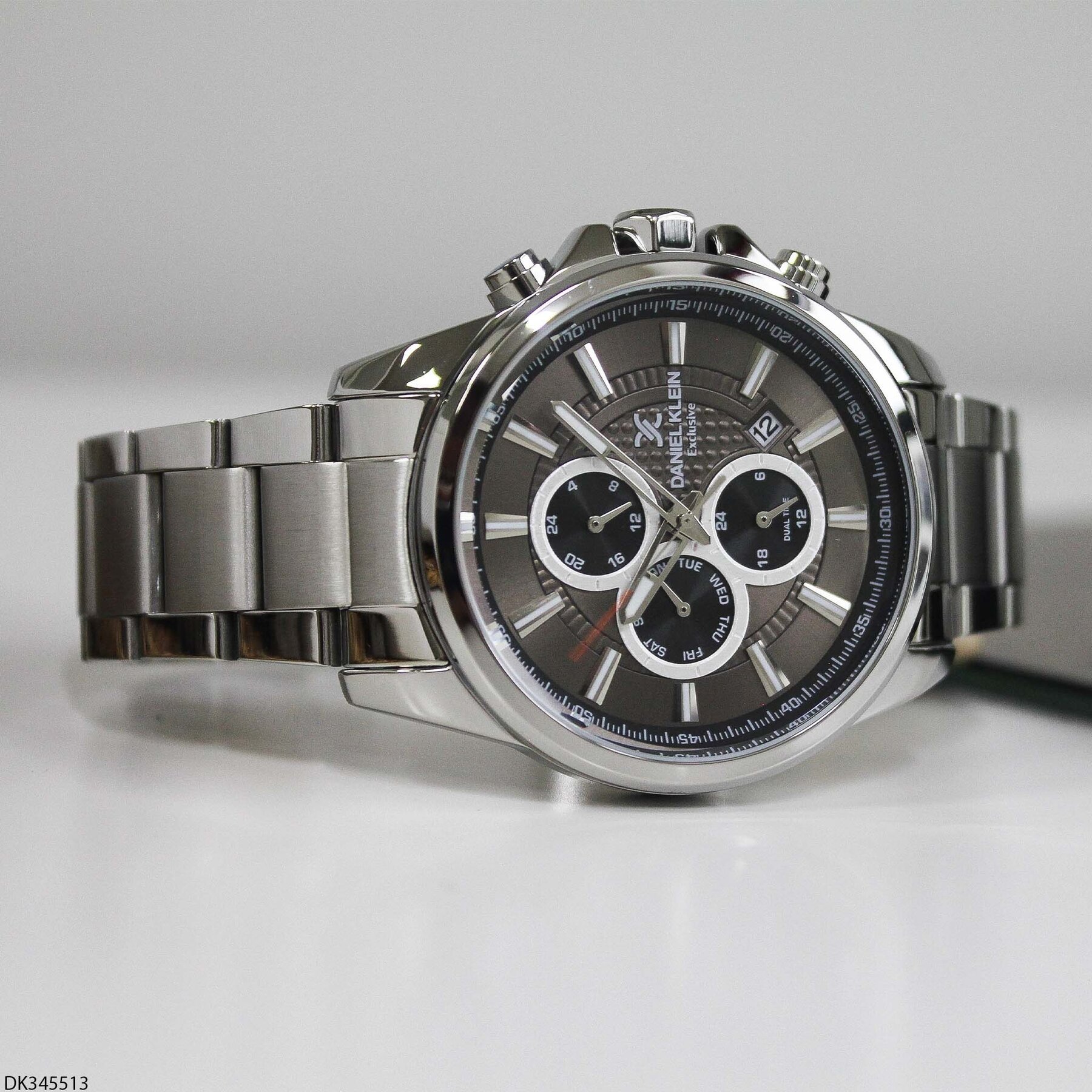 Daniel Klein DK345513 Çelik Kordonlu Erkek Kol Saati