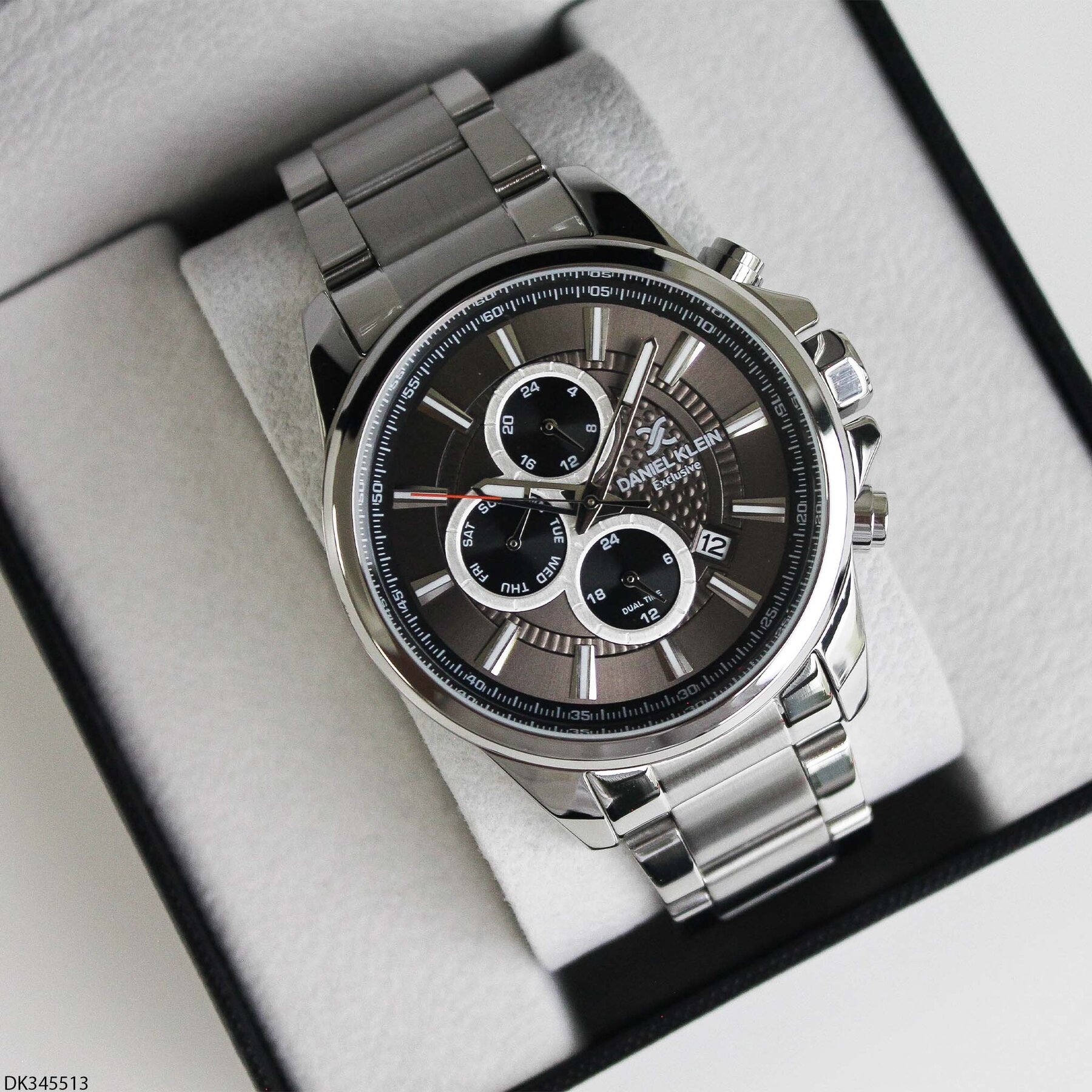 Daniel Klein DK345513 Çelik Kordonlu Erkek Kol Saati