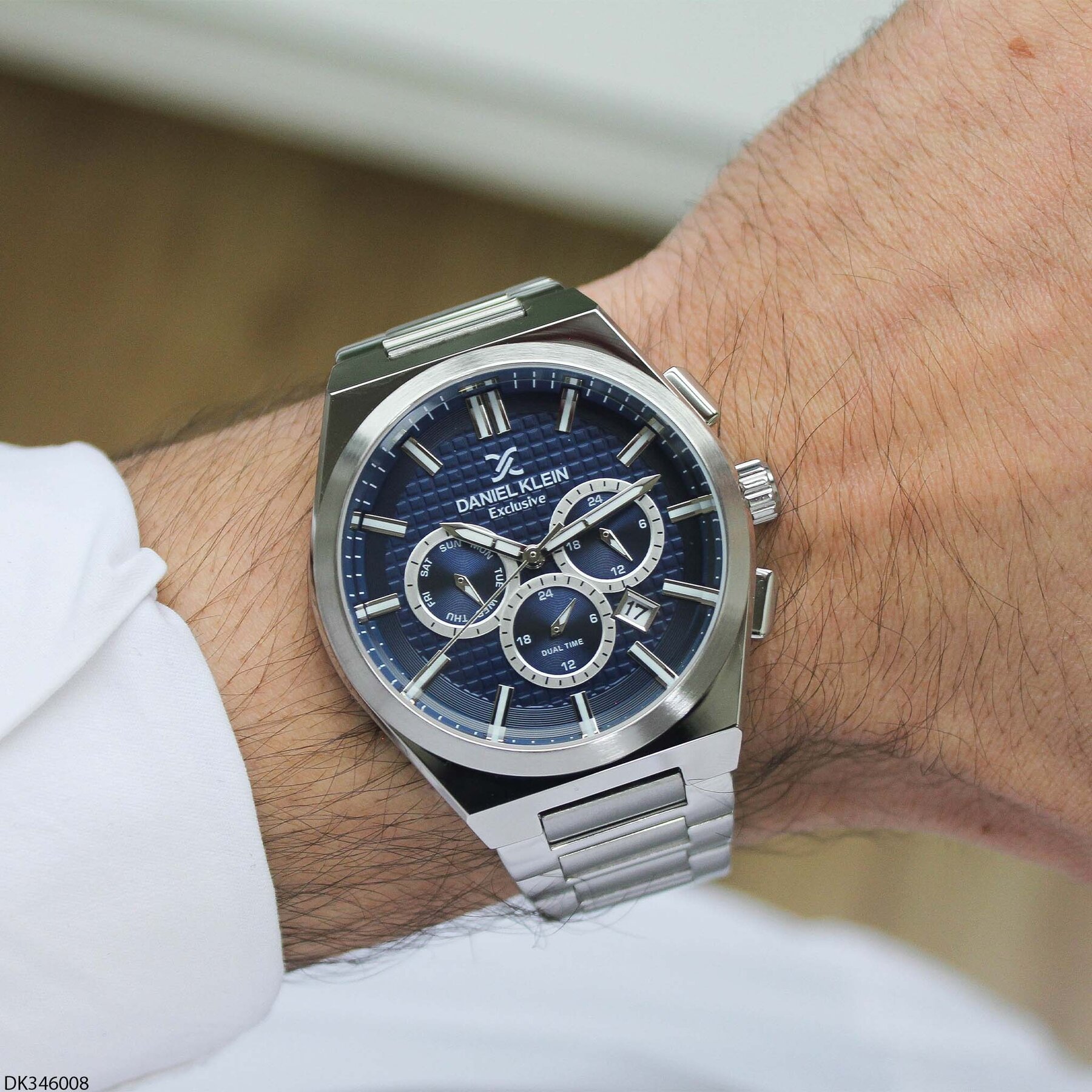 Daniel Klein DK346008 Steel Strap Men Watch