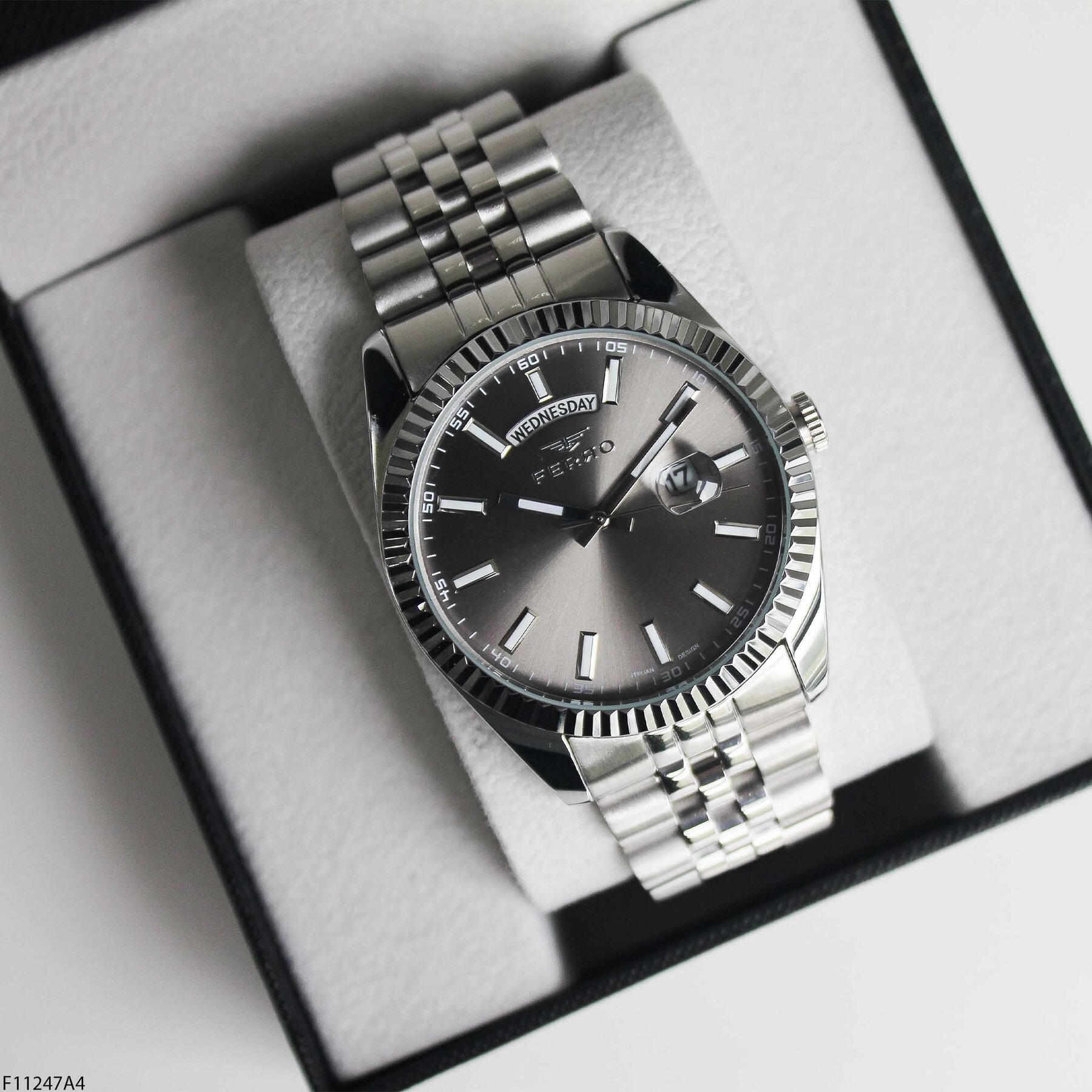 Ferro F11247A4 Çelik Kordonlu Erkek Kol Saati