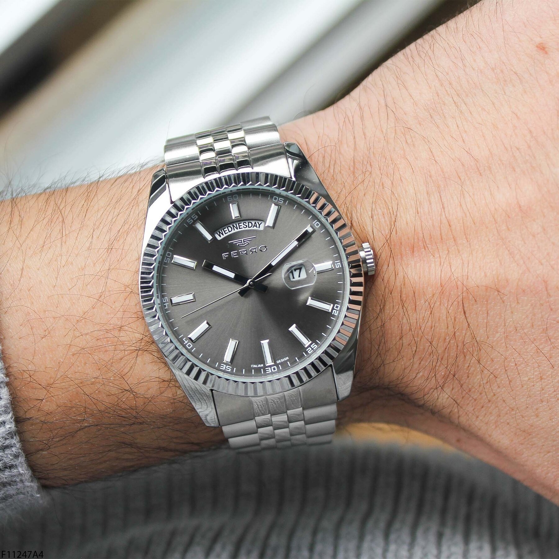 Ferro F11247A4 Çelik Kordonlu Erkek Kol Saati