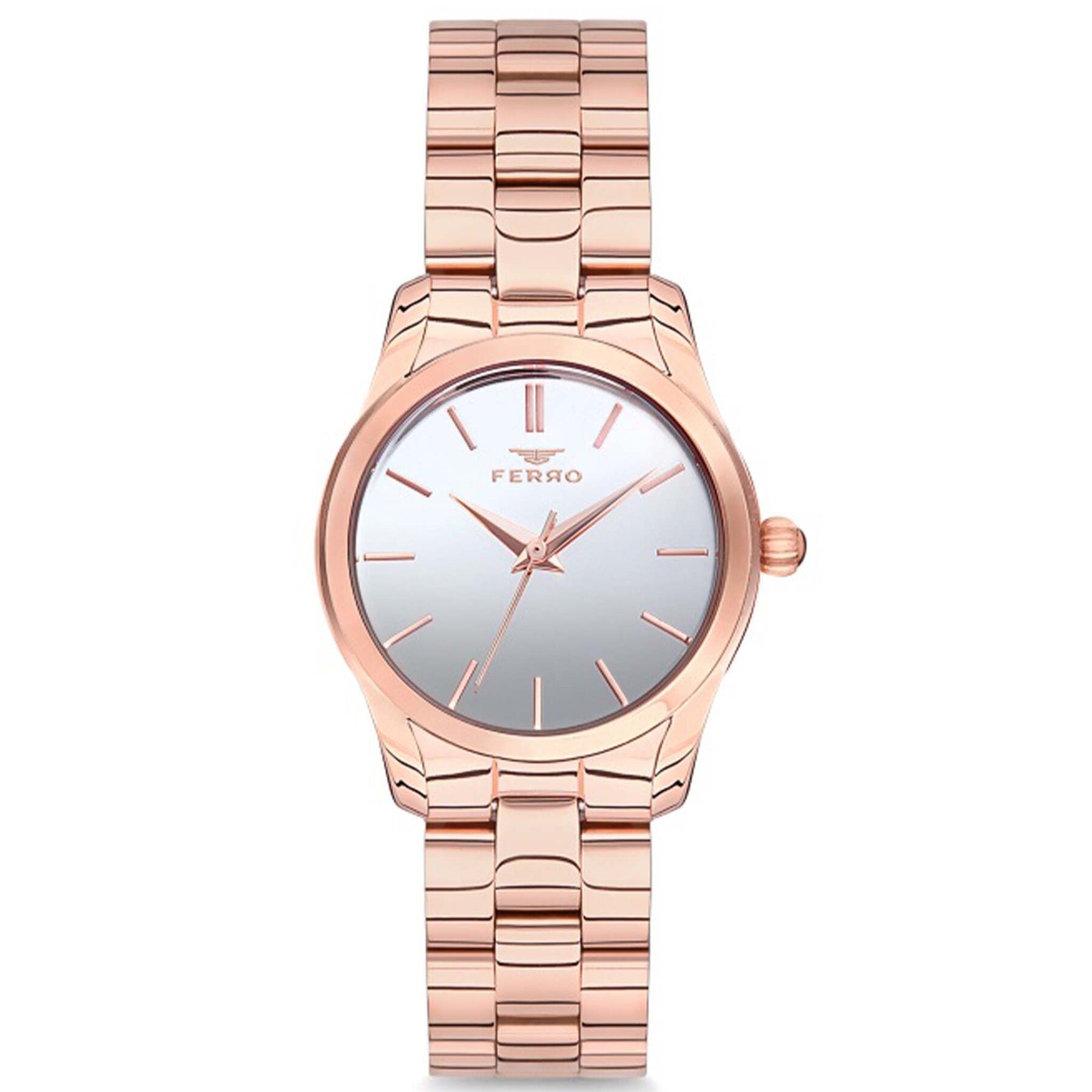 Ferro F21071C Çelik Kordonlu Kadın Kol Saati