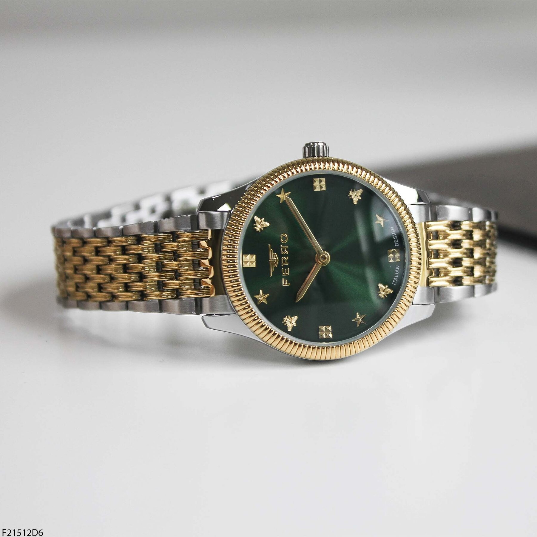 Ferro F21512D6 Steel Strap Women Watch