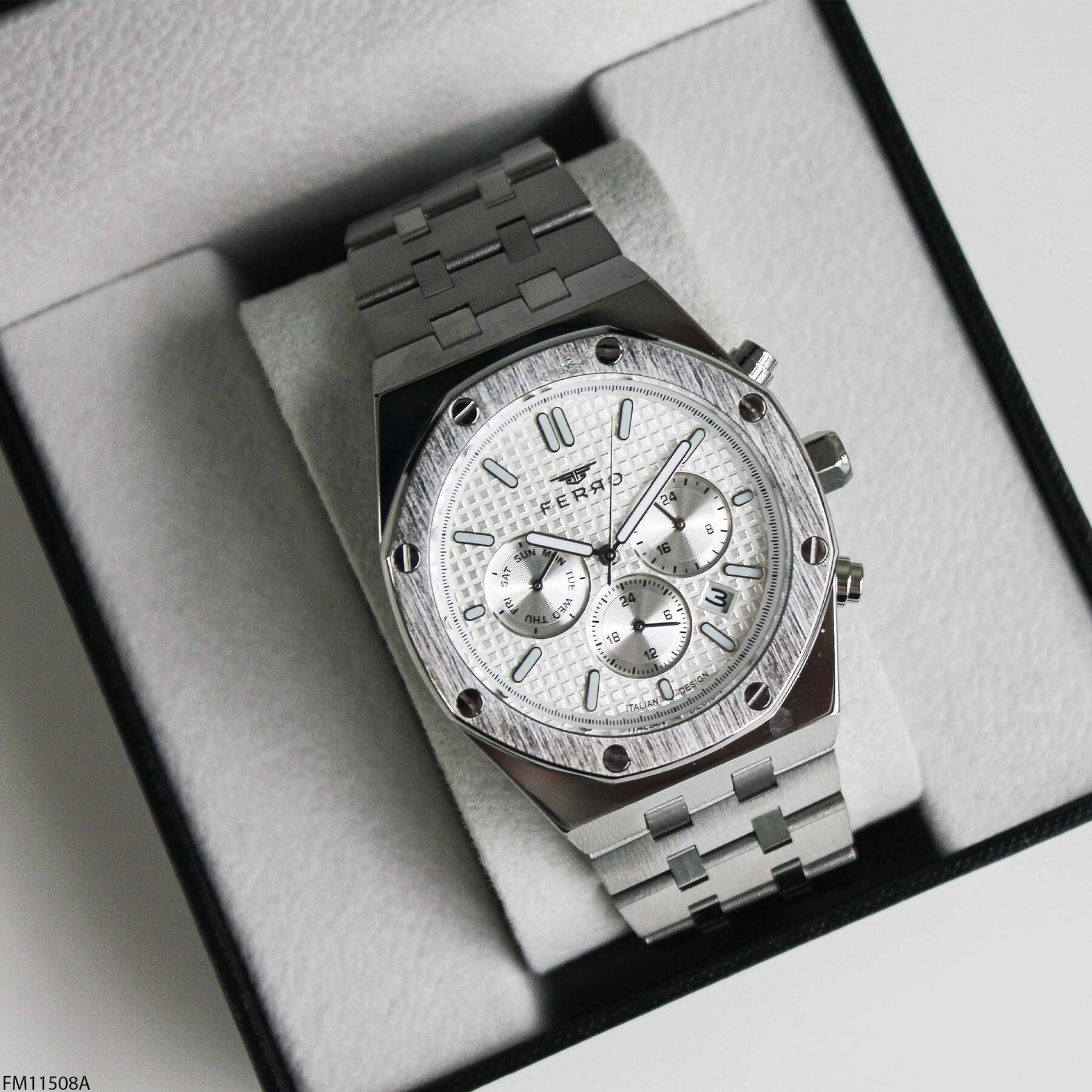 Ferro FM11508A Çelik Kordonlu Erkek Kol Saati