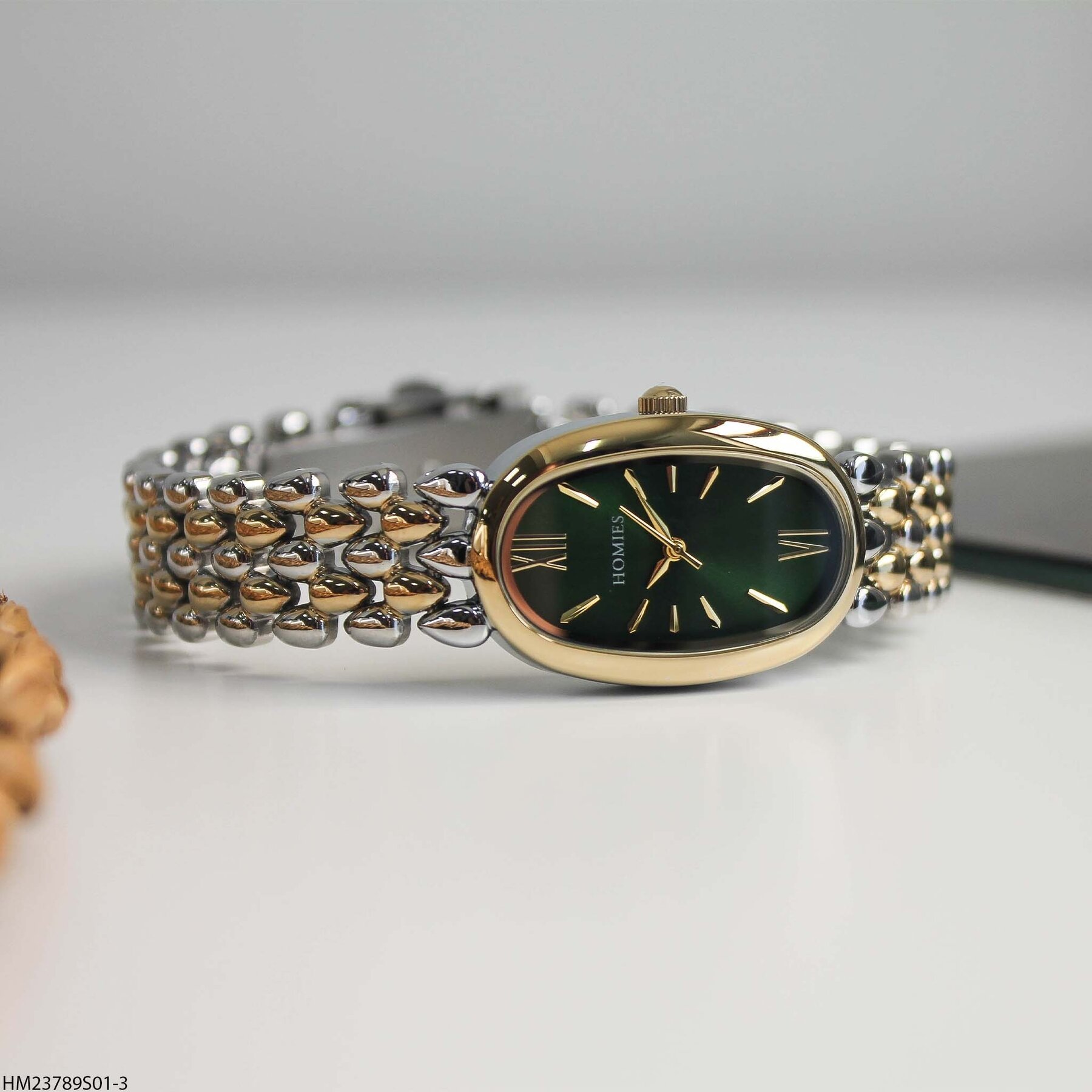 Homies HM23789S01-3 Steel Strap  Women Watch