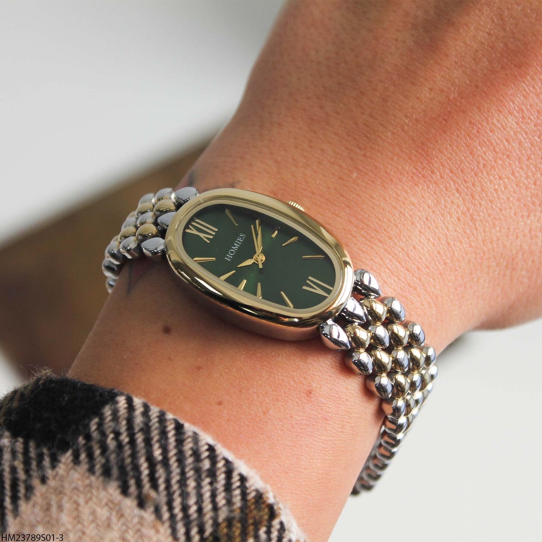 Homies HM23789S01-3 Steel Strap  Women Watch