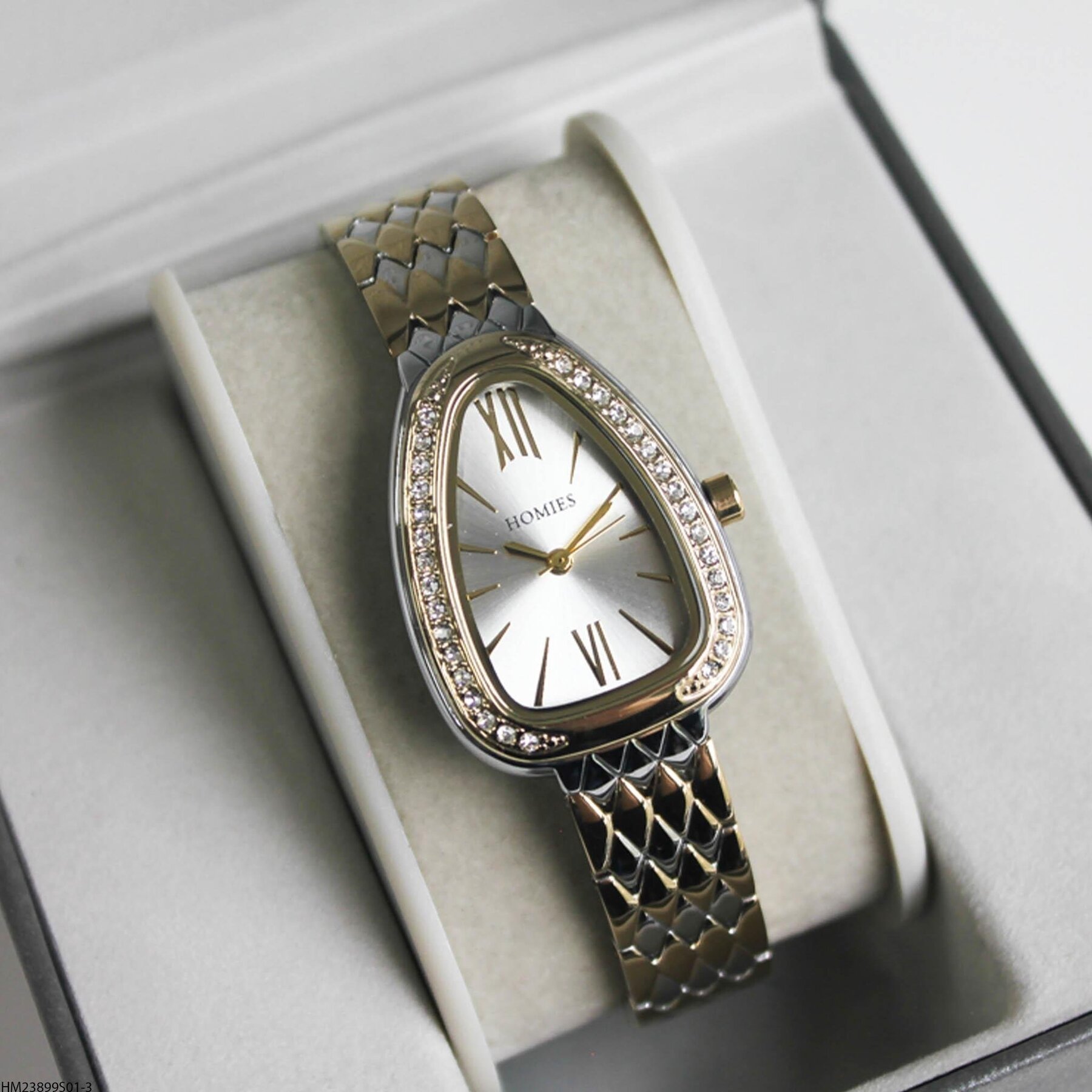 Homies HM23899S01-3 Çelik kordonlu  Kadın Kol Saati