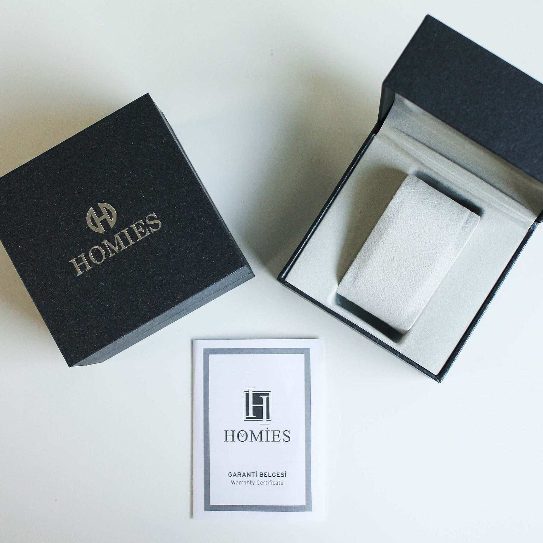 Homies HM25123S01-1 Deri Kordonlu Erkek Kol Saati