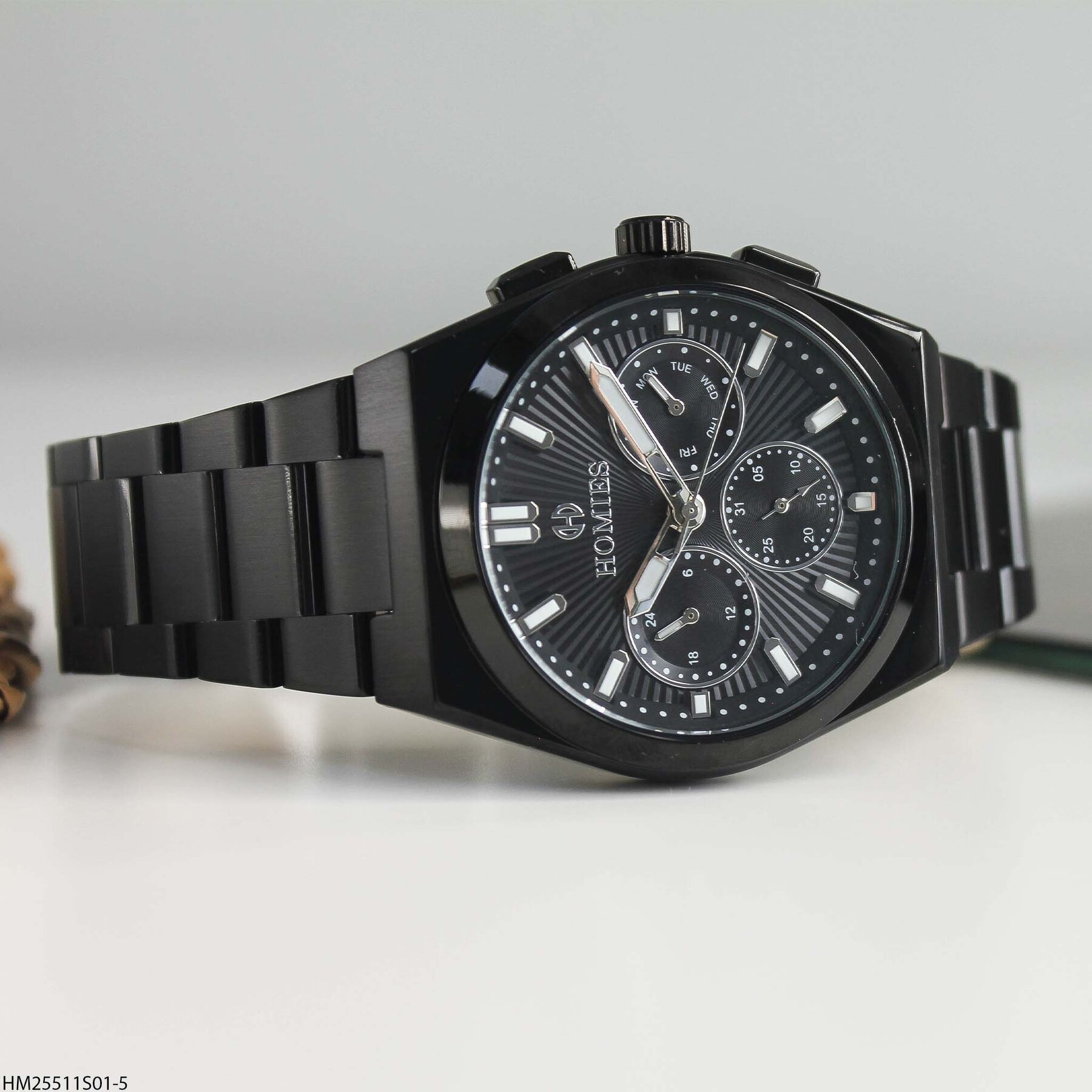Homies HM25511S01-5 Çelik Kordonlu Erkek Kol Saati