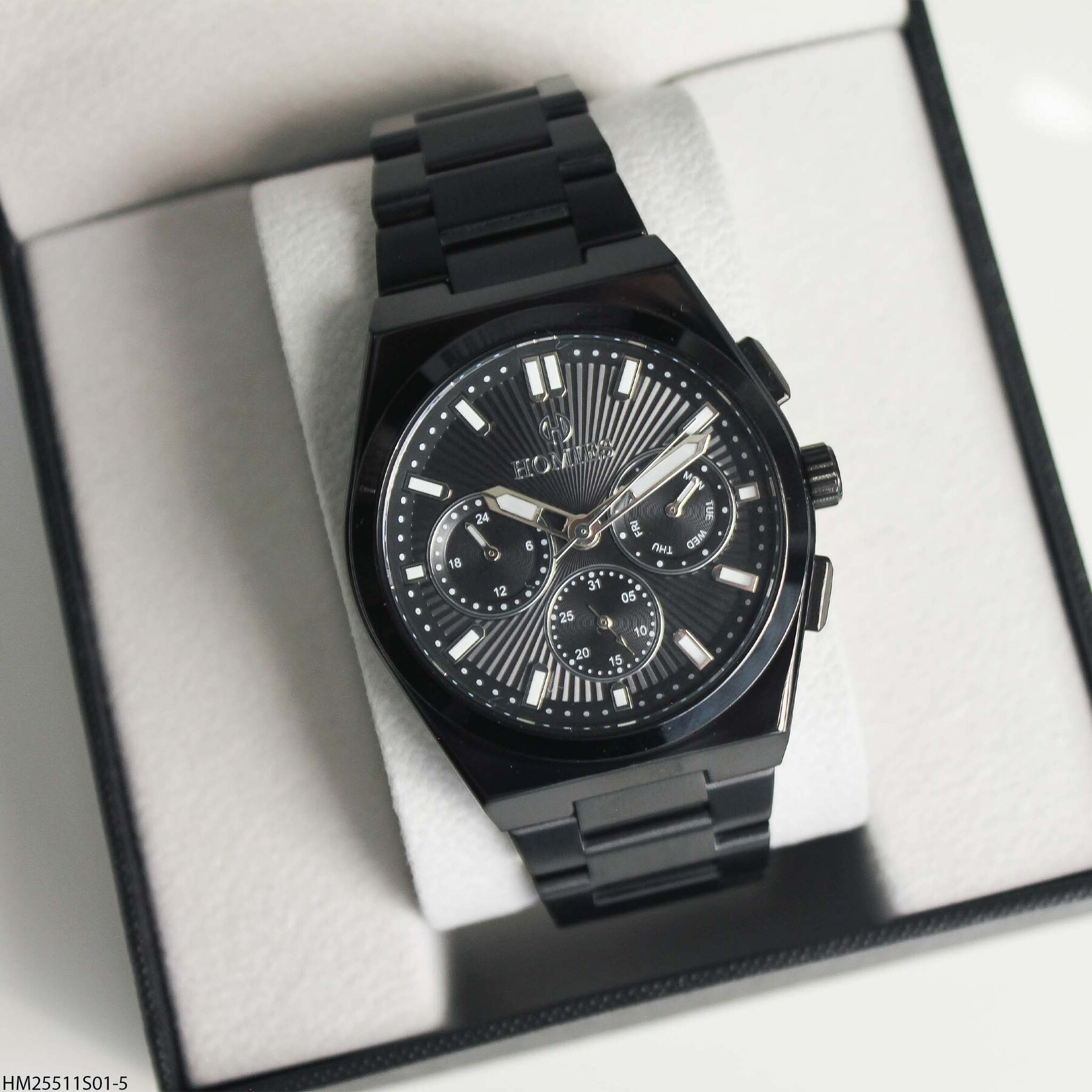 Homies HM25511S01-5 Çelik Kordonlu Erkek Kol Saati