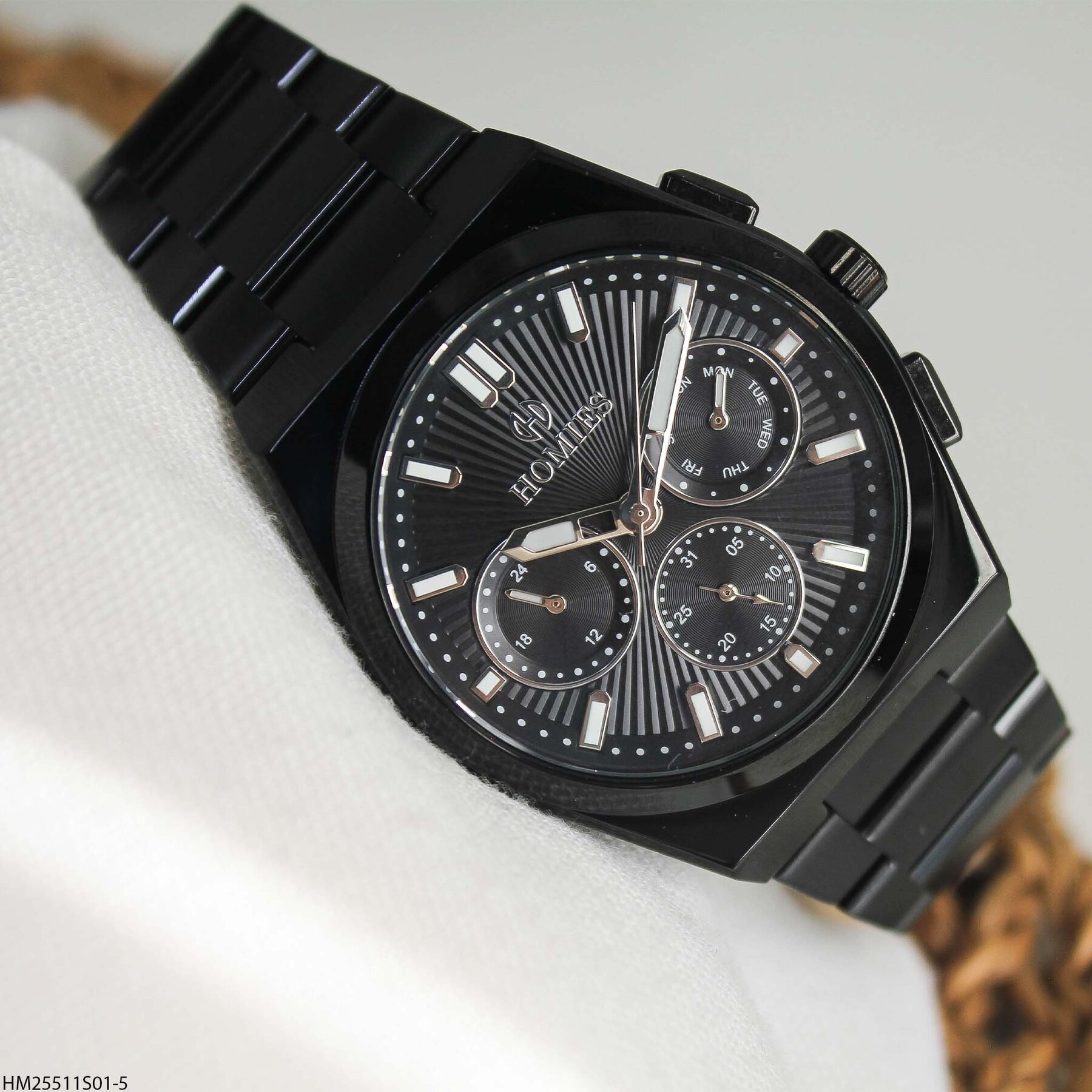 Homies HM25511S01-5 Çelik Kordonlu Erkek Kol Saati