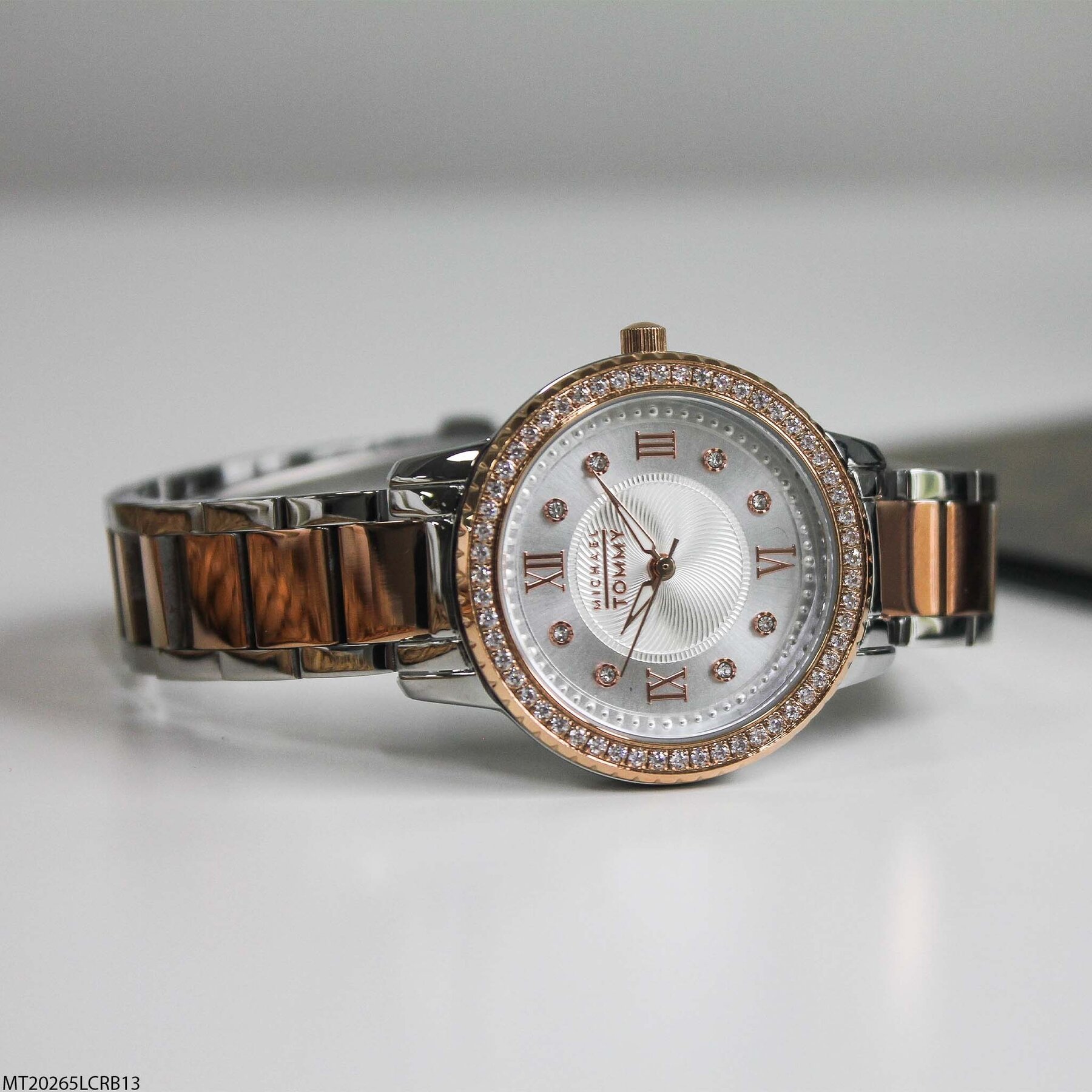 Michael Tommy MT20265LCRB13 Çelik Kordonlu Kadın Kol Saati