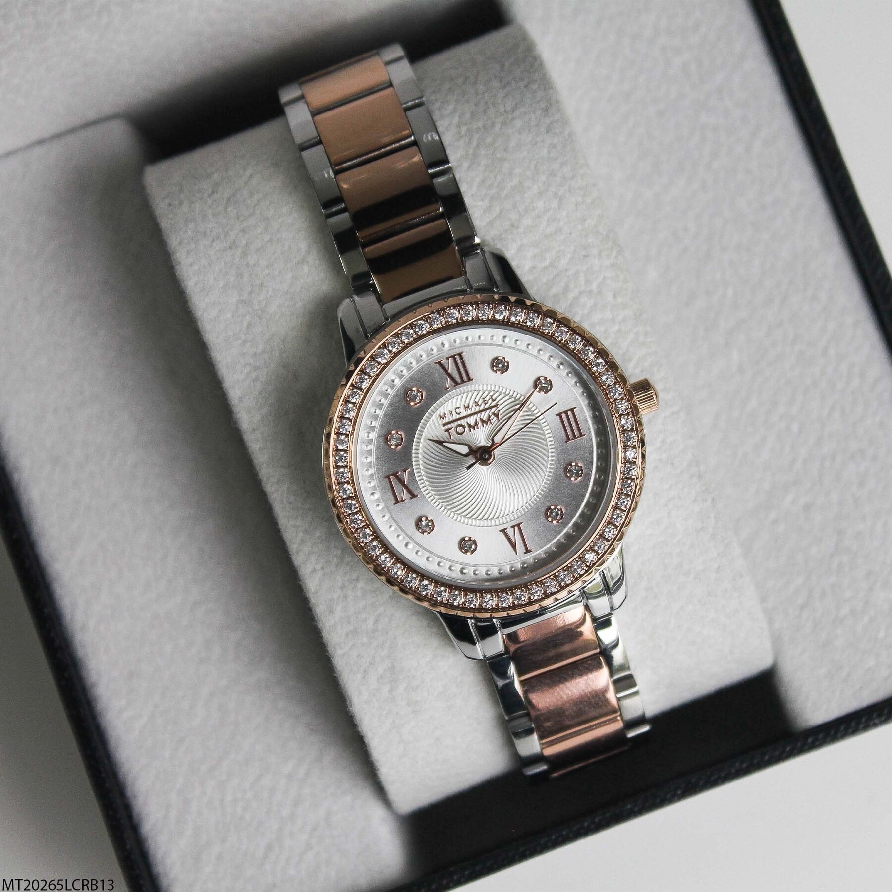 Michael Tommy MT20265LCRB13 Çelik Kordonlu Kadın Kol Saati