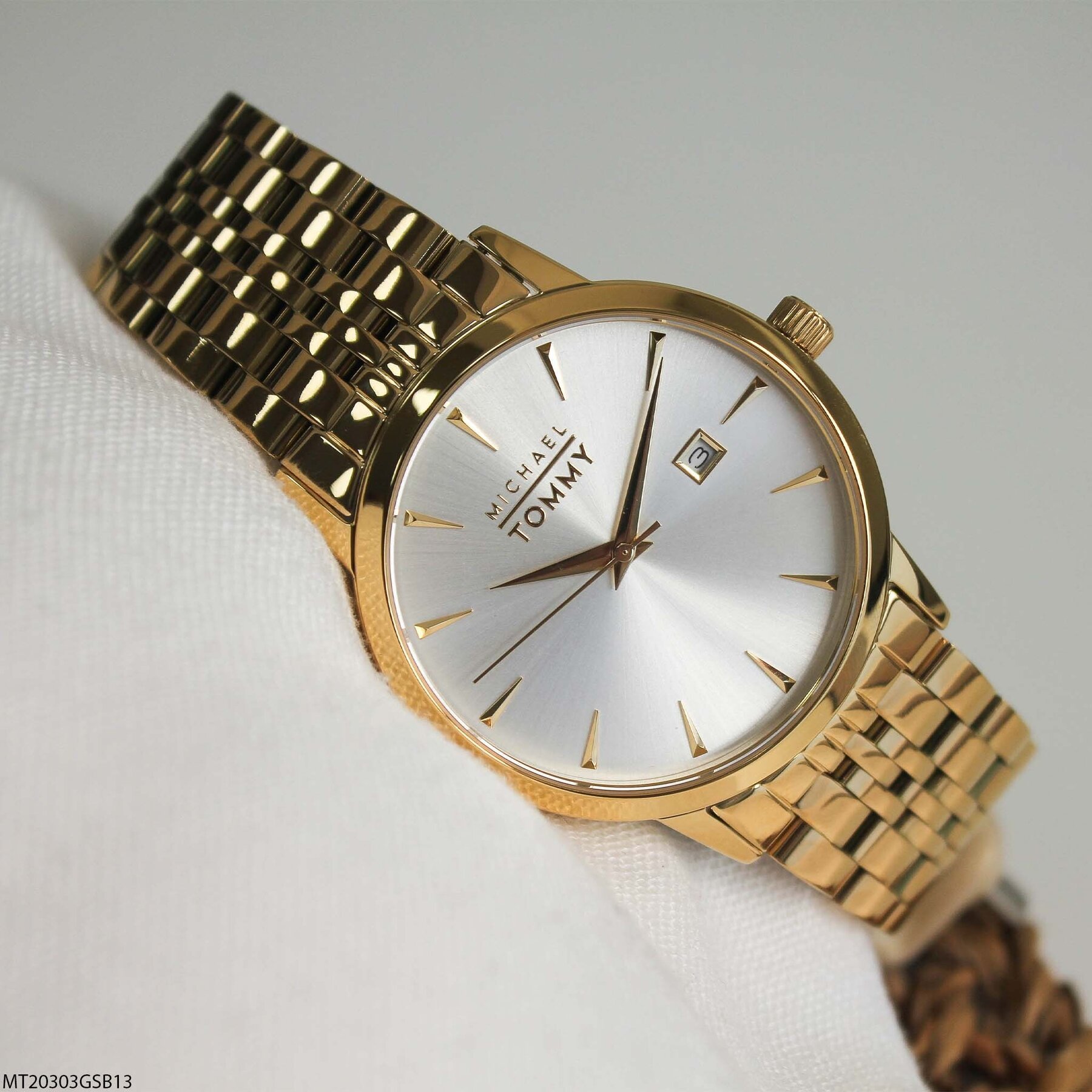 Michael Tommy MT20303GSB13 Steel Strap Men Watch