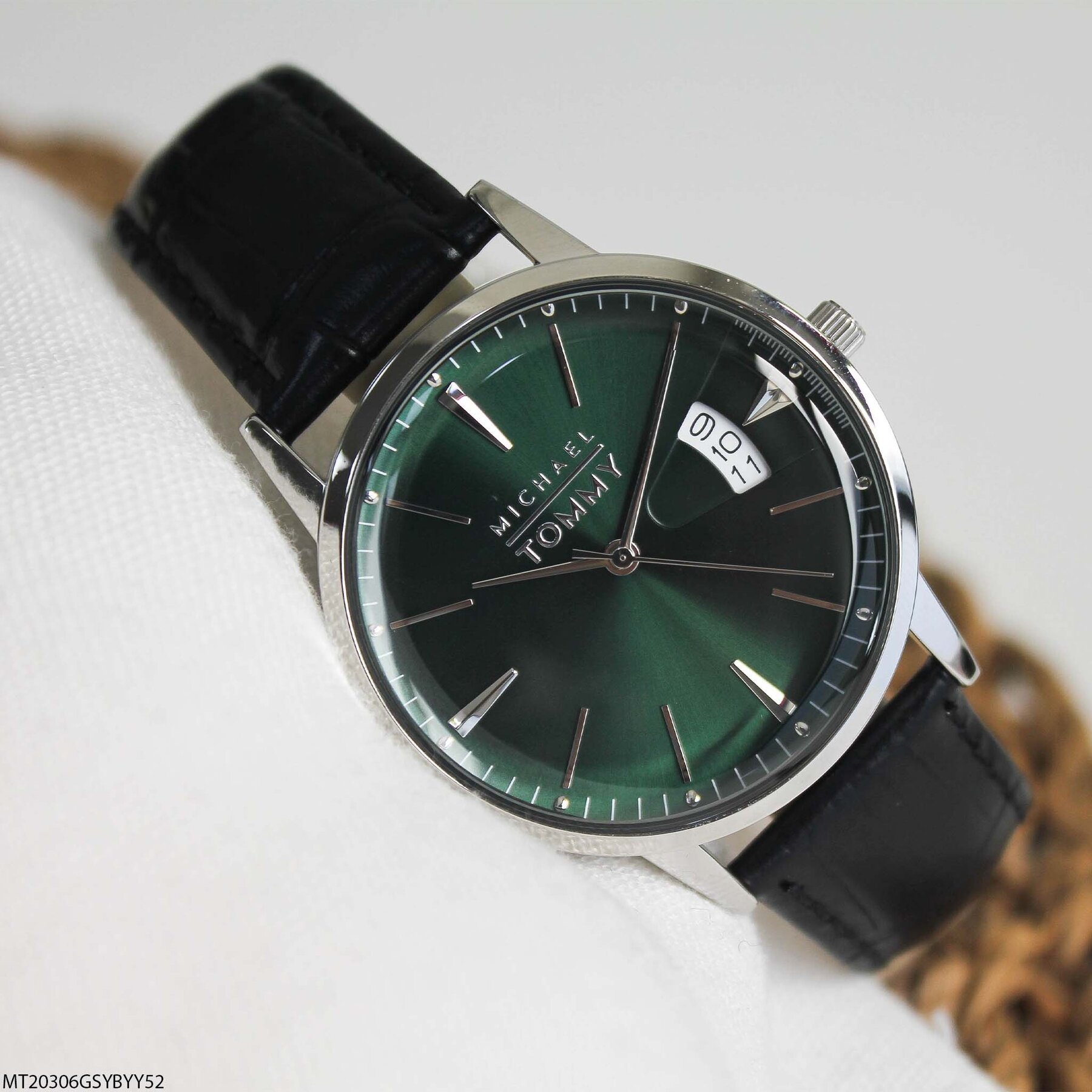 Michael Tommy MT20306GSYBYY52 Deri Kordonlu Erkek Kol Saati