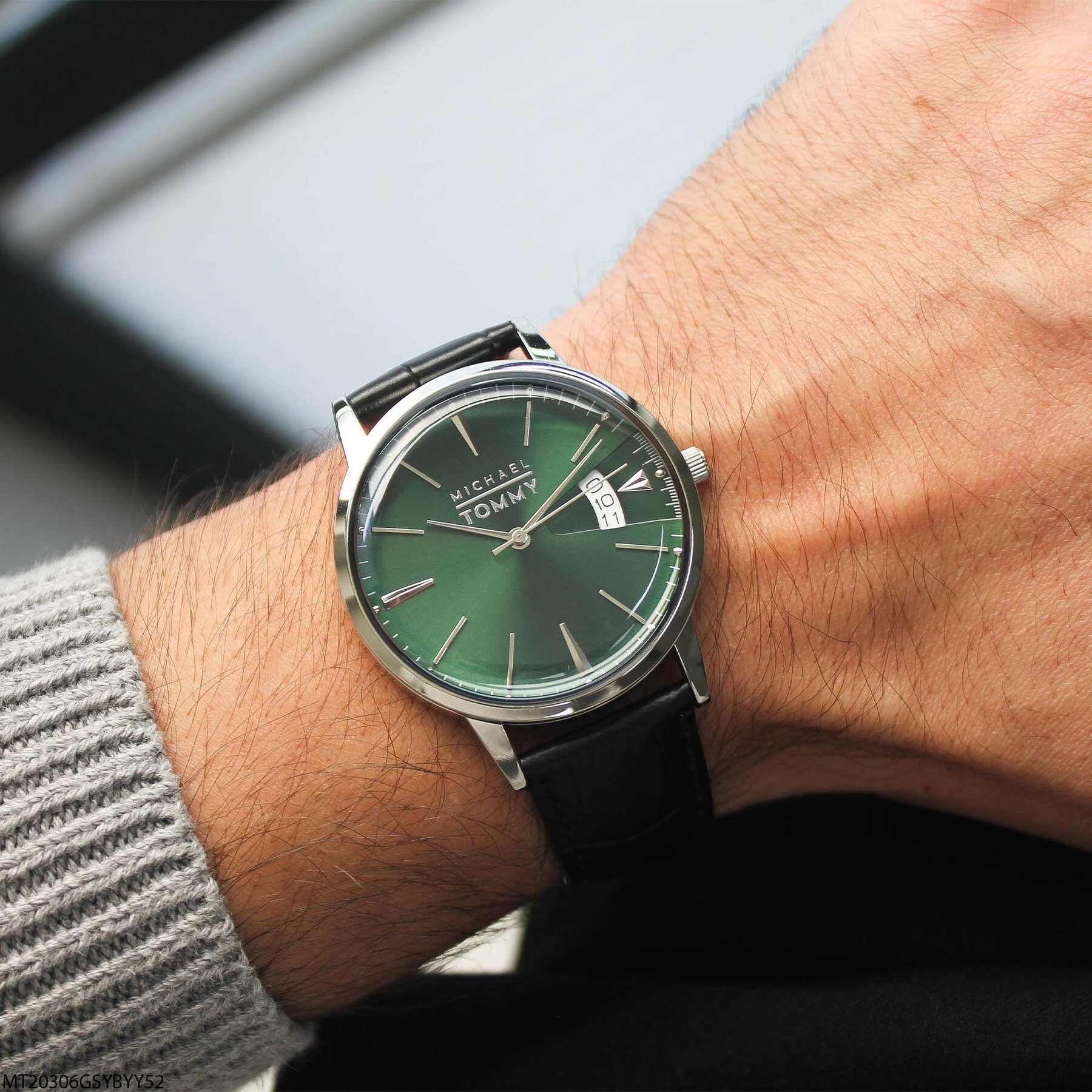 Michael Tommy MT20306GSYBYY52 Deri Kordonlu Erkek Kol Saati