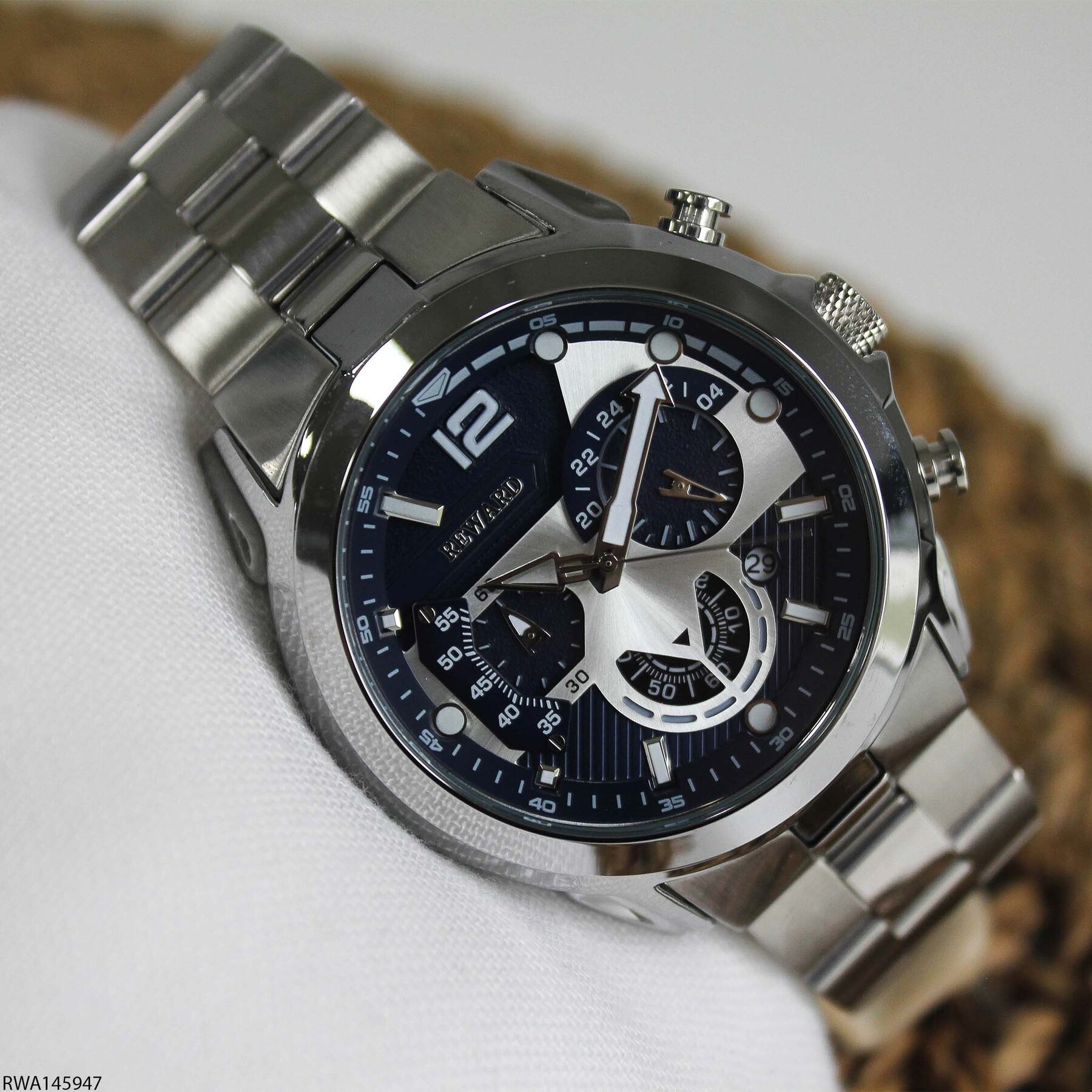 Reward RWA145947 Çelik Kordonlu Erkek Kol Saati