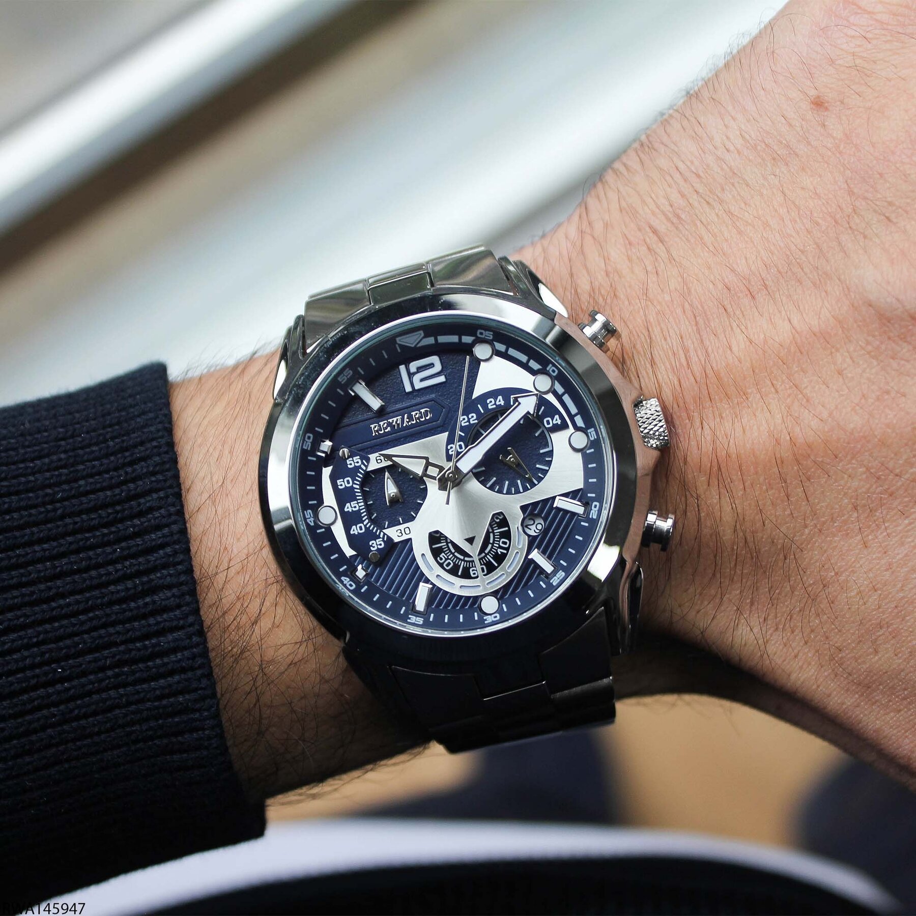 Reward RWA145947 Çelik Kordonlu Erkek Kol Saati