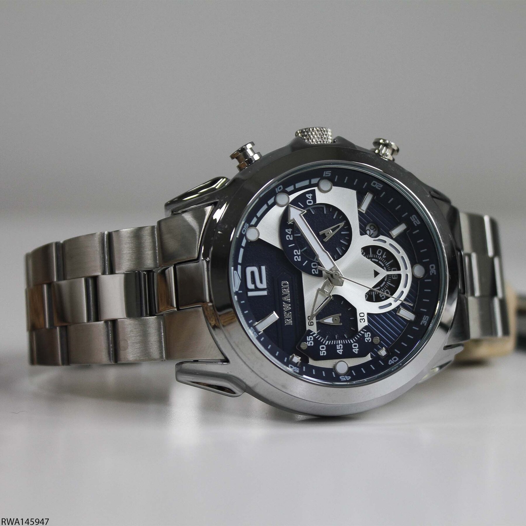 Reward RWA145947 Çelik Kordonlu Erkek Kol Saati