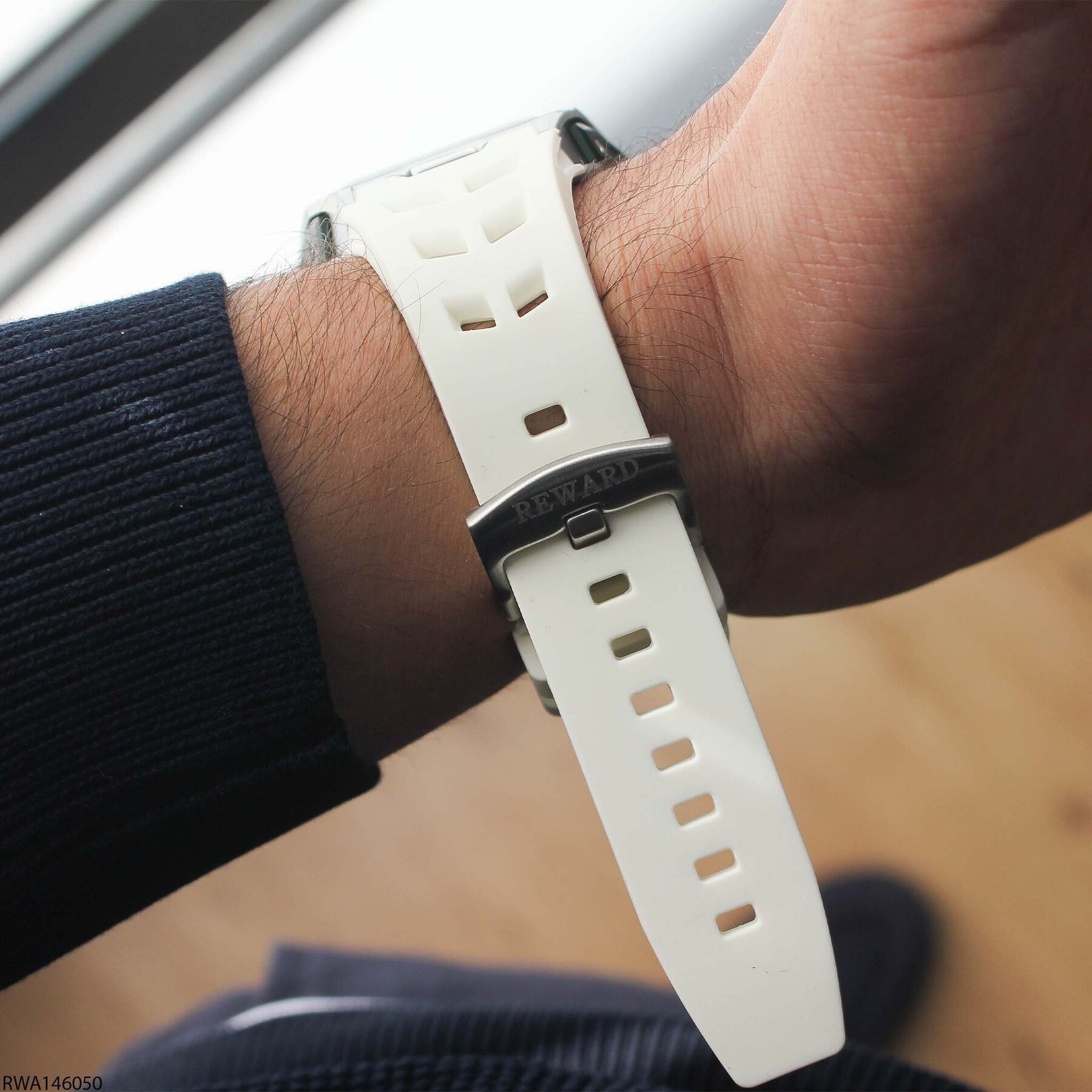 Reward RWA146050 Silicone Strap Automatic Men Watch