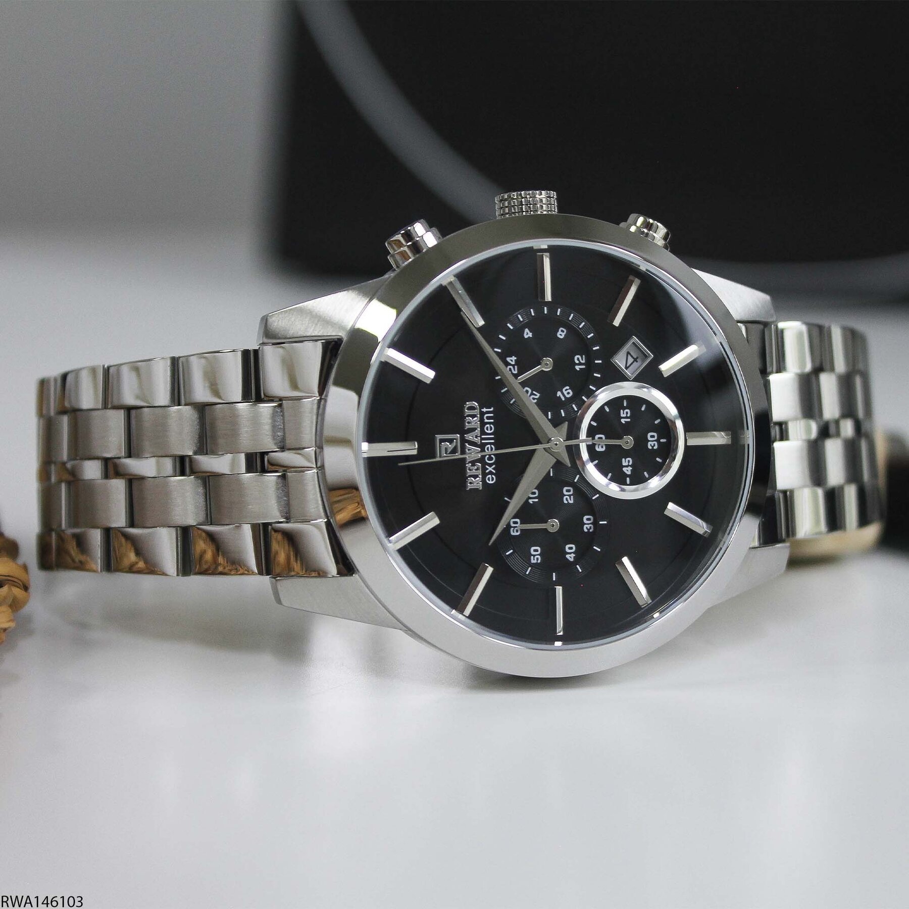 Reward RWA146103 Çelik Kordonlu Erkek Kol Saati